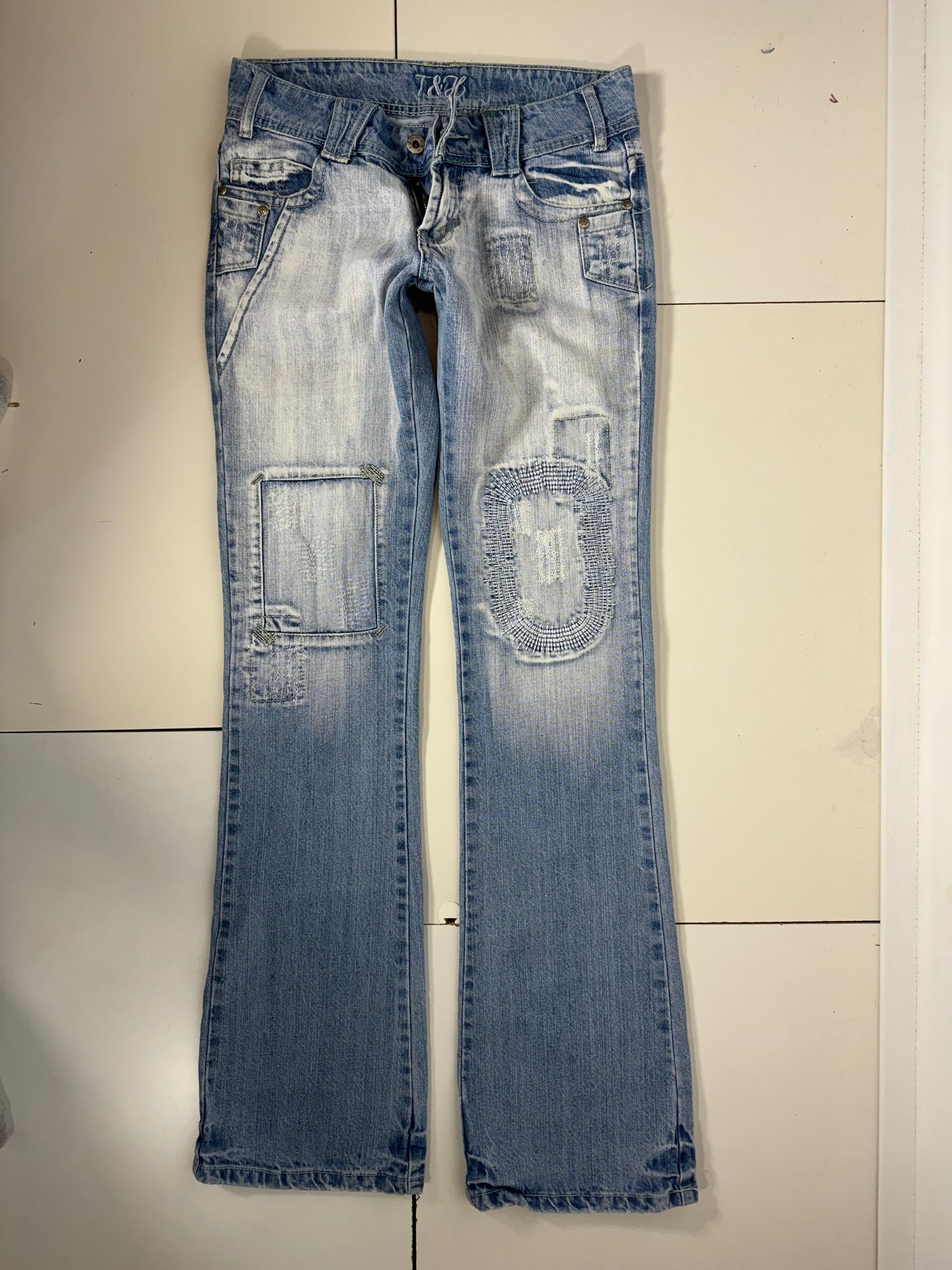 Lågmidjade jeans stl: S