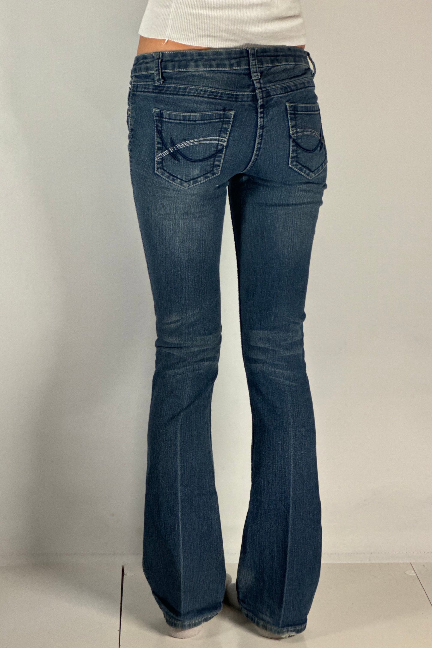 Lågmidjade jeans stl: XS