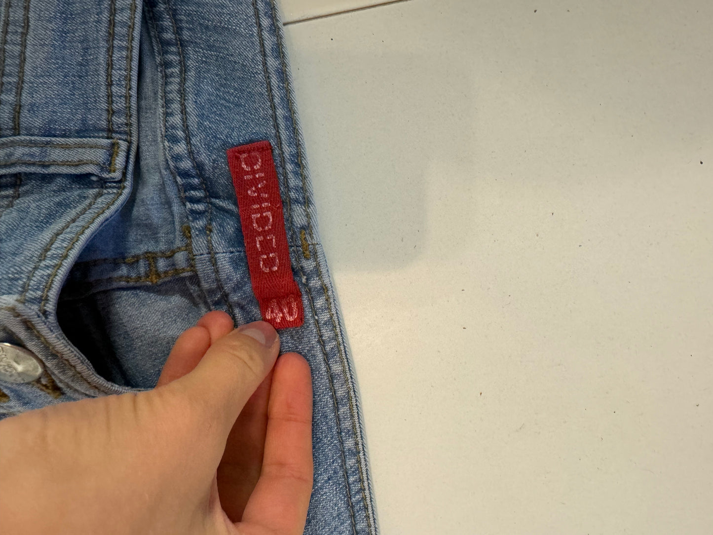 Lågmidjade jeans stl: S/M