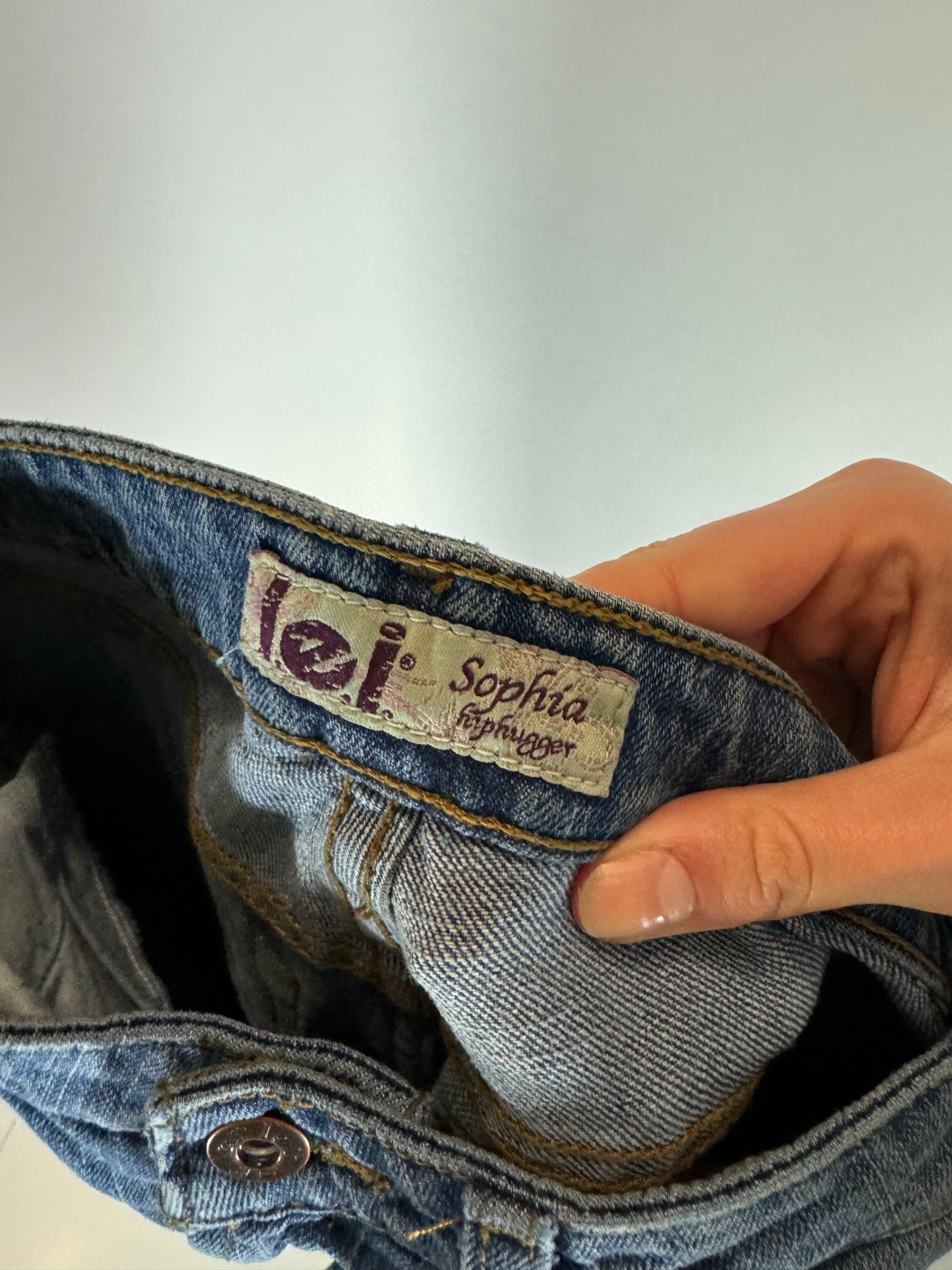 Lågmidjade jeans stl: XS