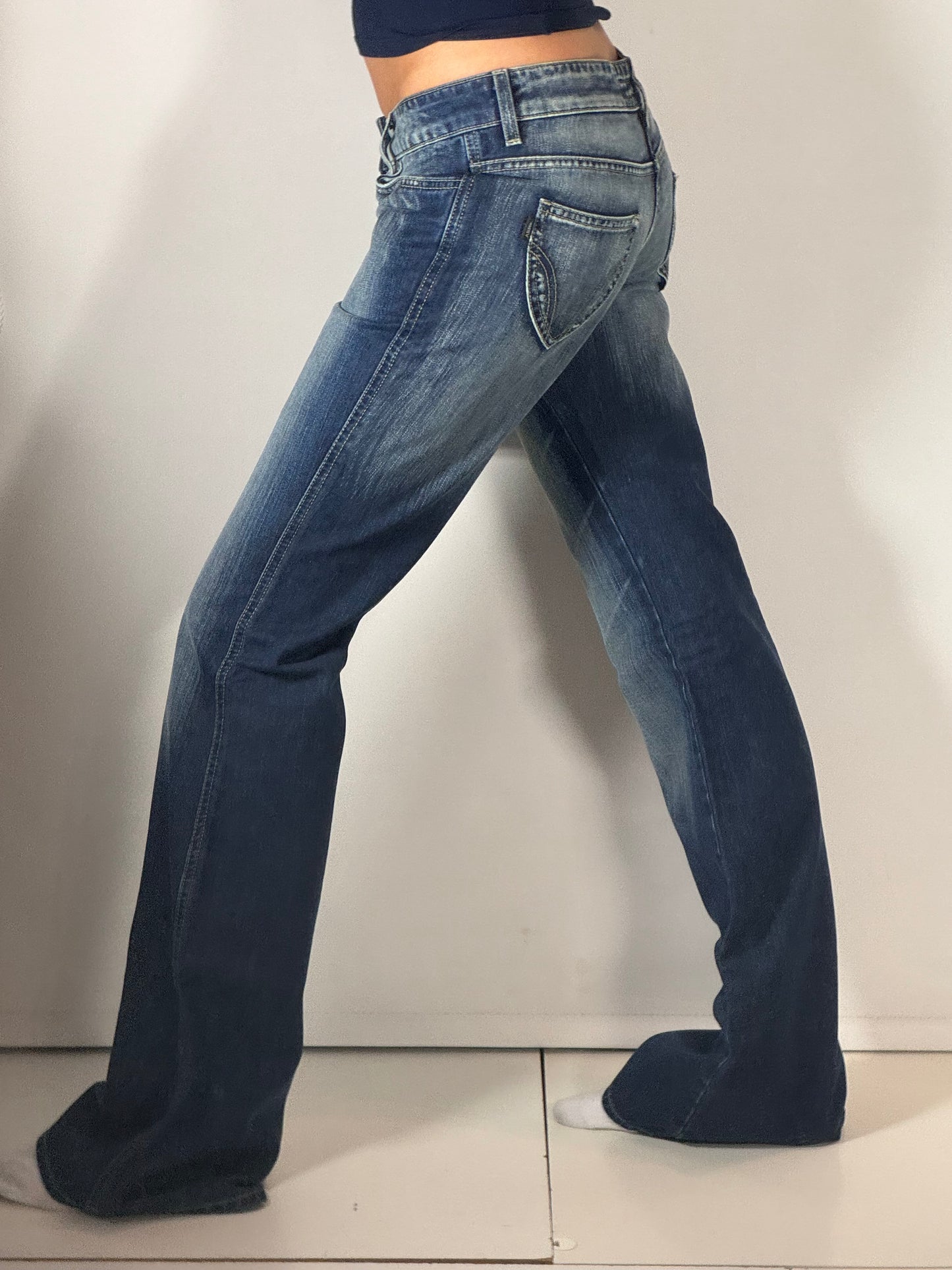 Lågmidjade jeans stl: XS