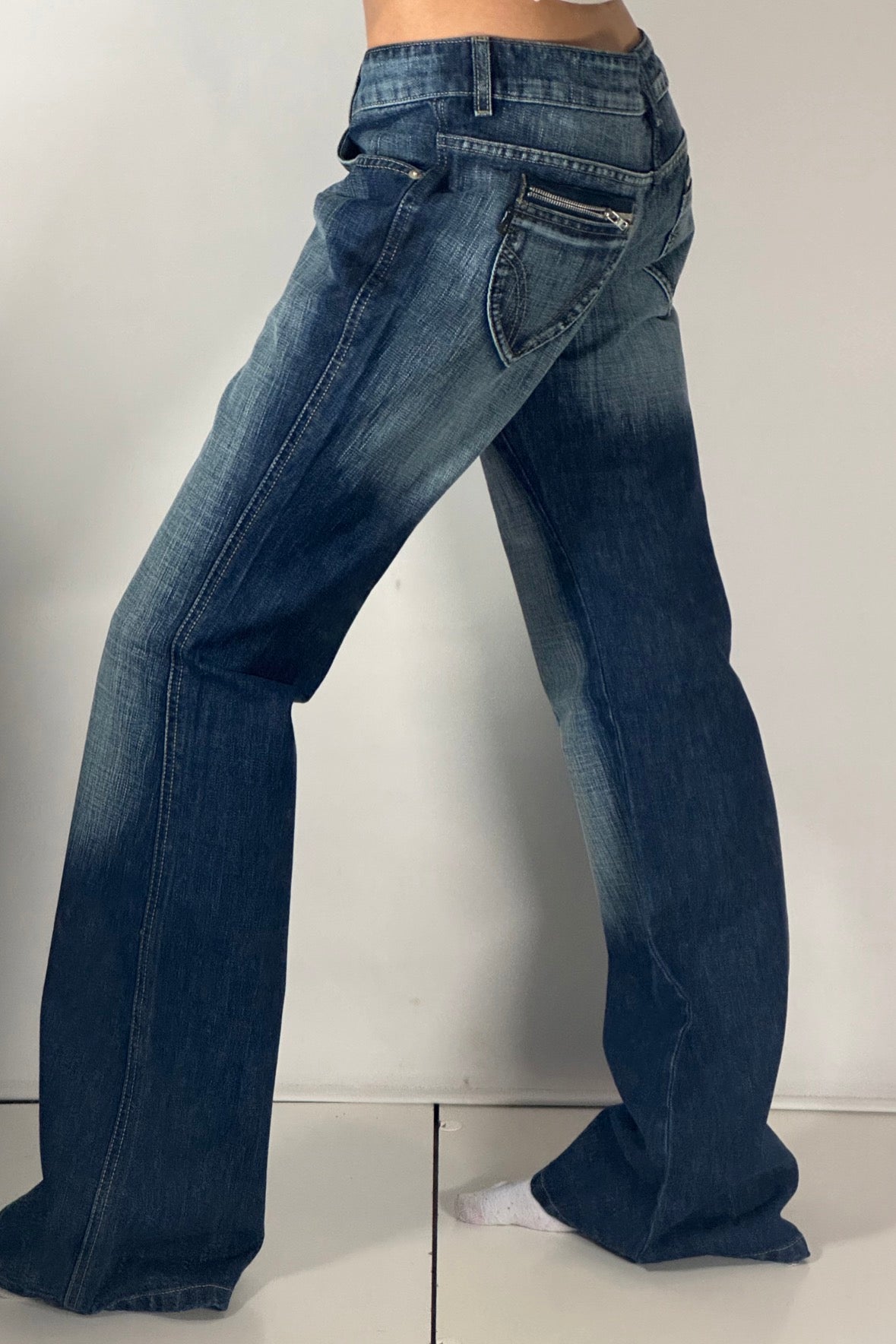 Lågmidjade jeans stl: S (W31/L34)