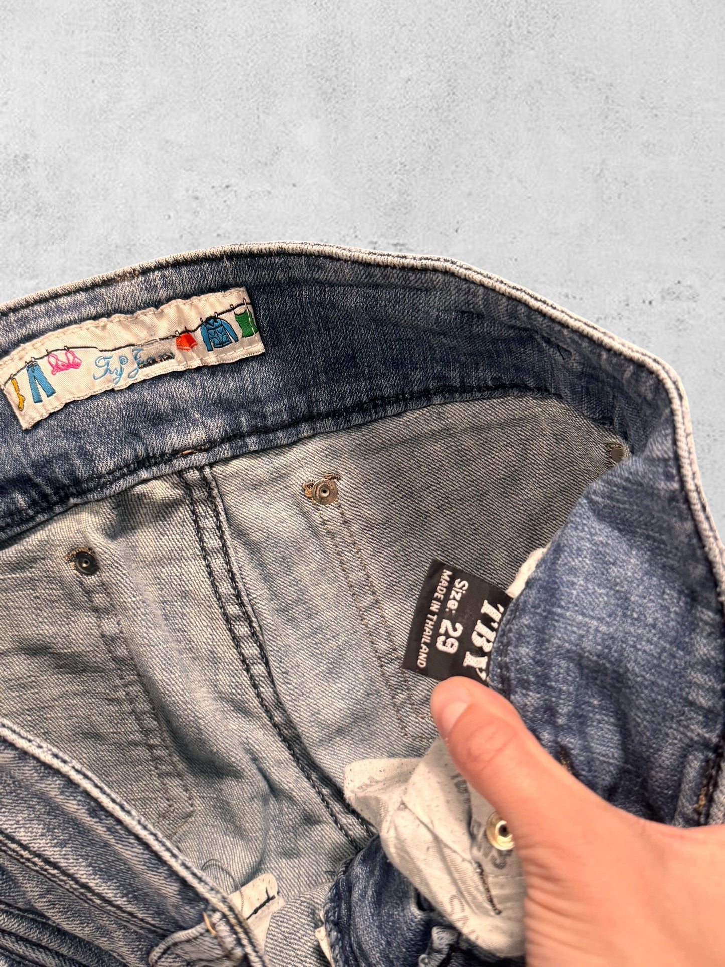 Lågmidjade jeans stl: (kopia 204)