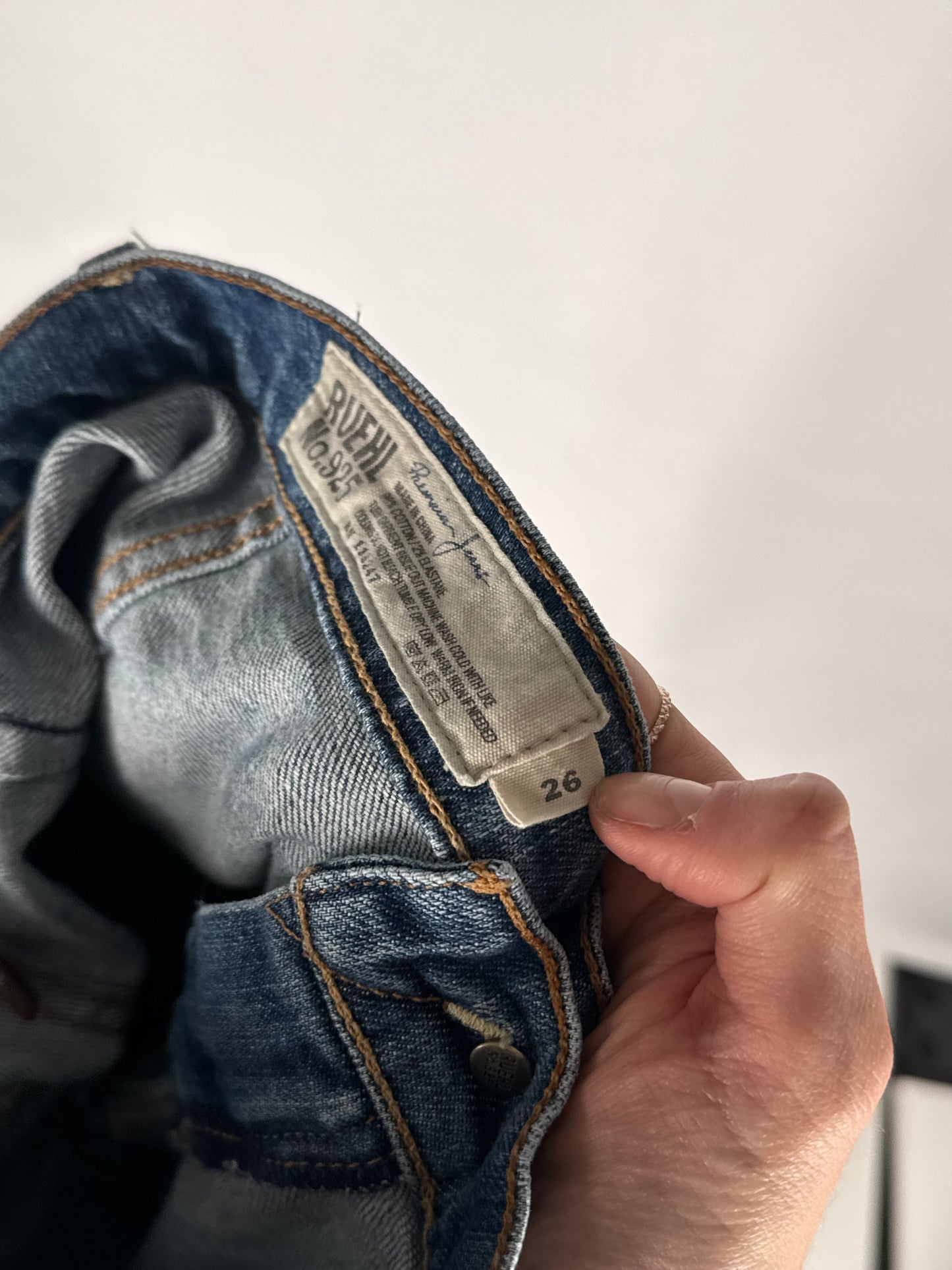 Lågmidjade jeans stl: XS