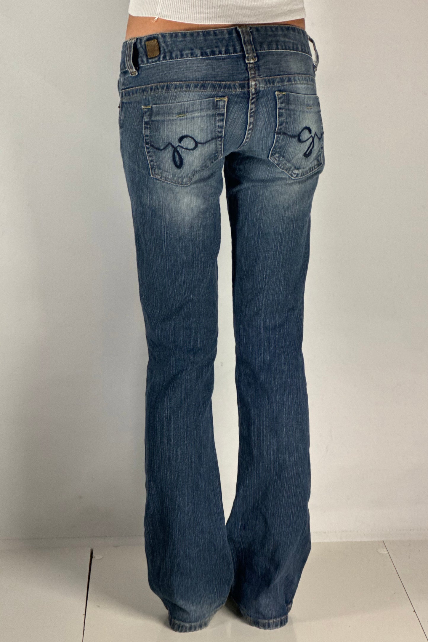 Lågmidjade jeans stl: XS/S