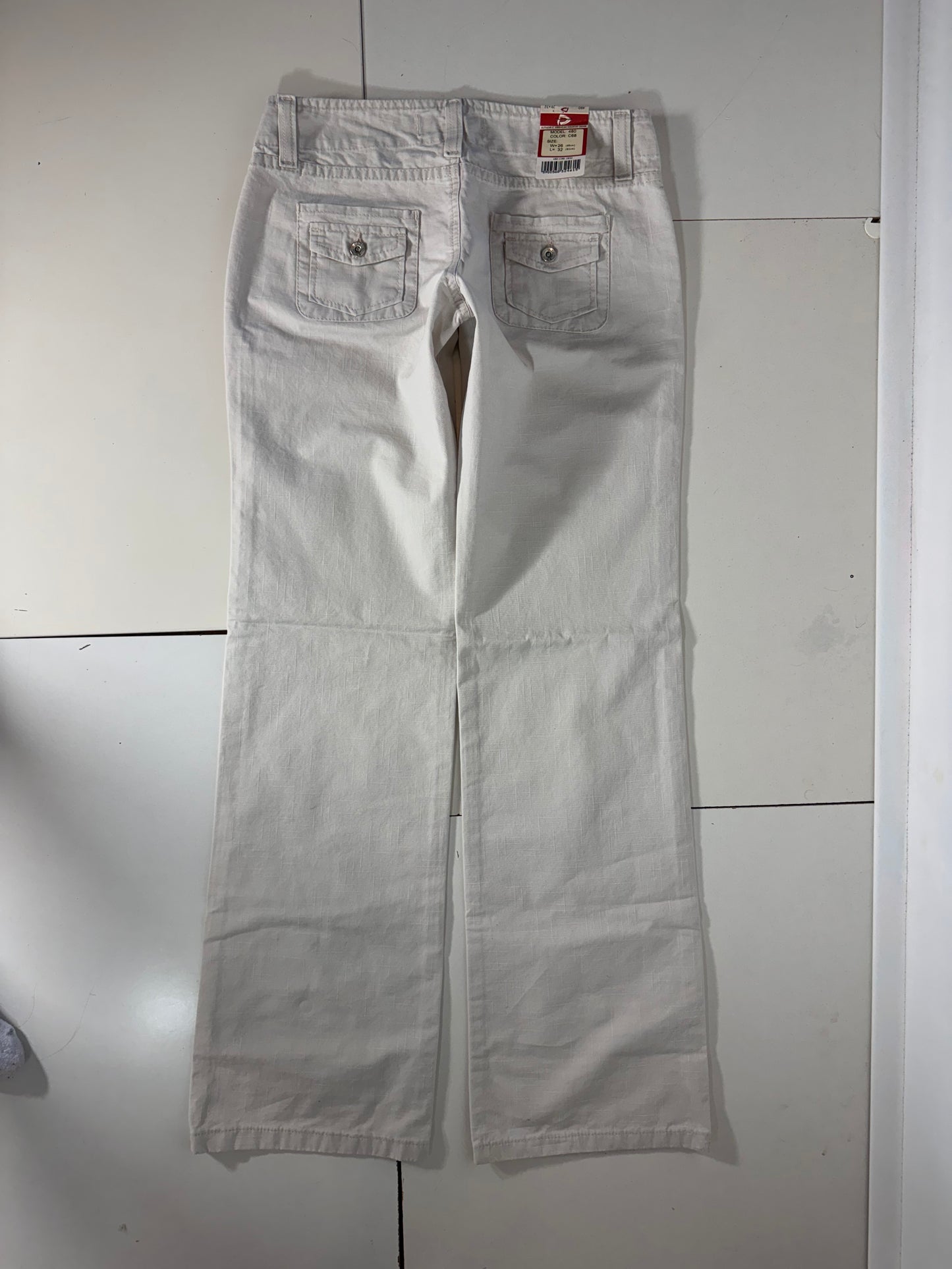 Lågmidjade byxor stl: XS (26x32)