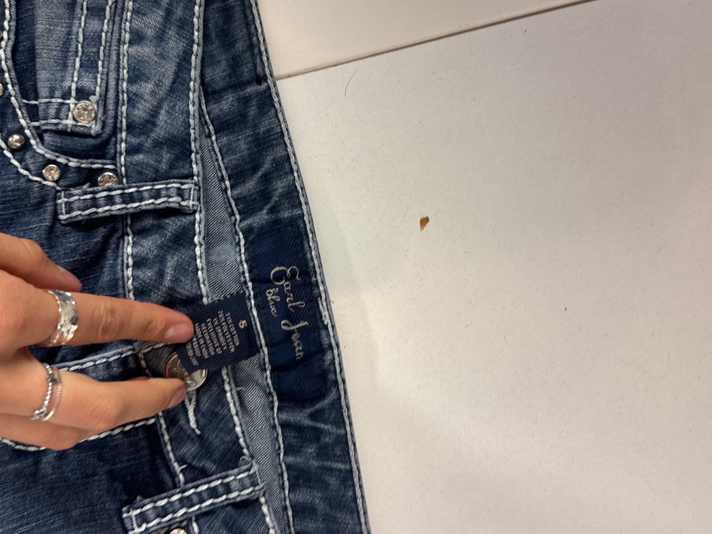 Lågmidjade jeans stl: XS