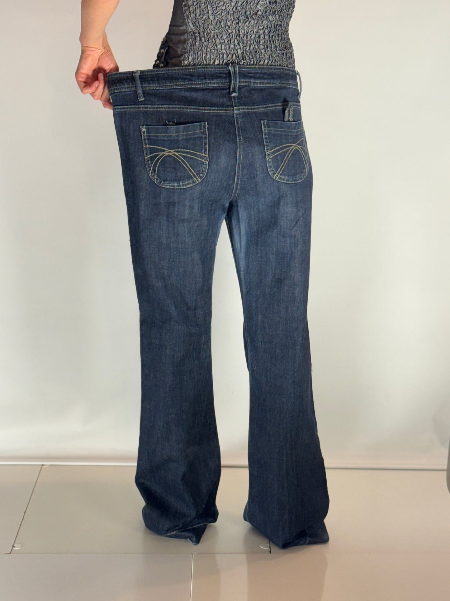 Lågmidjade jeans stl: XL