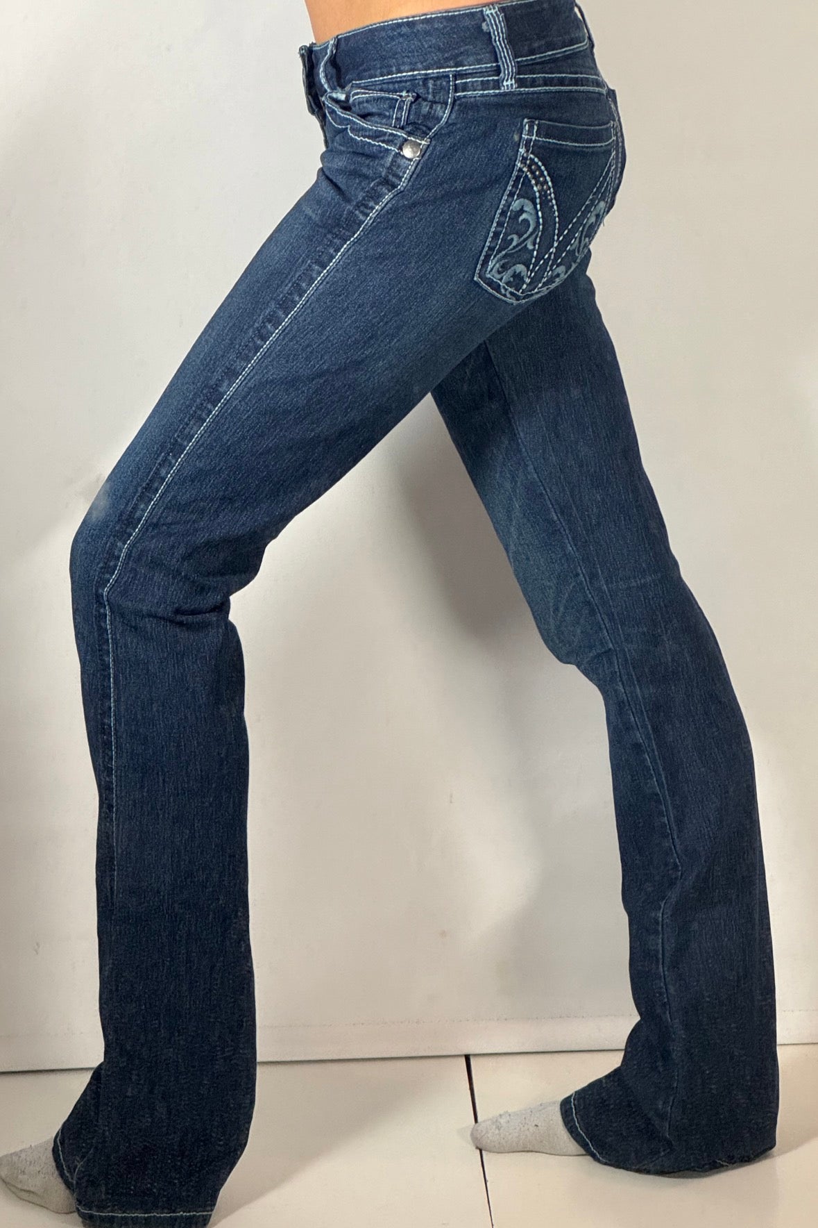 Lågmidjade jeans stl: XS