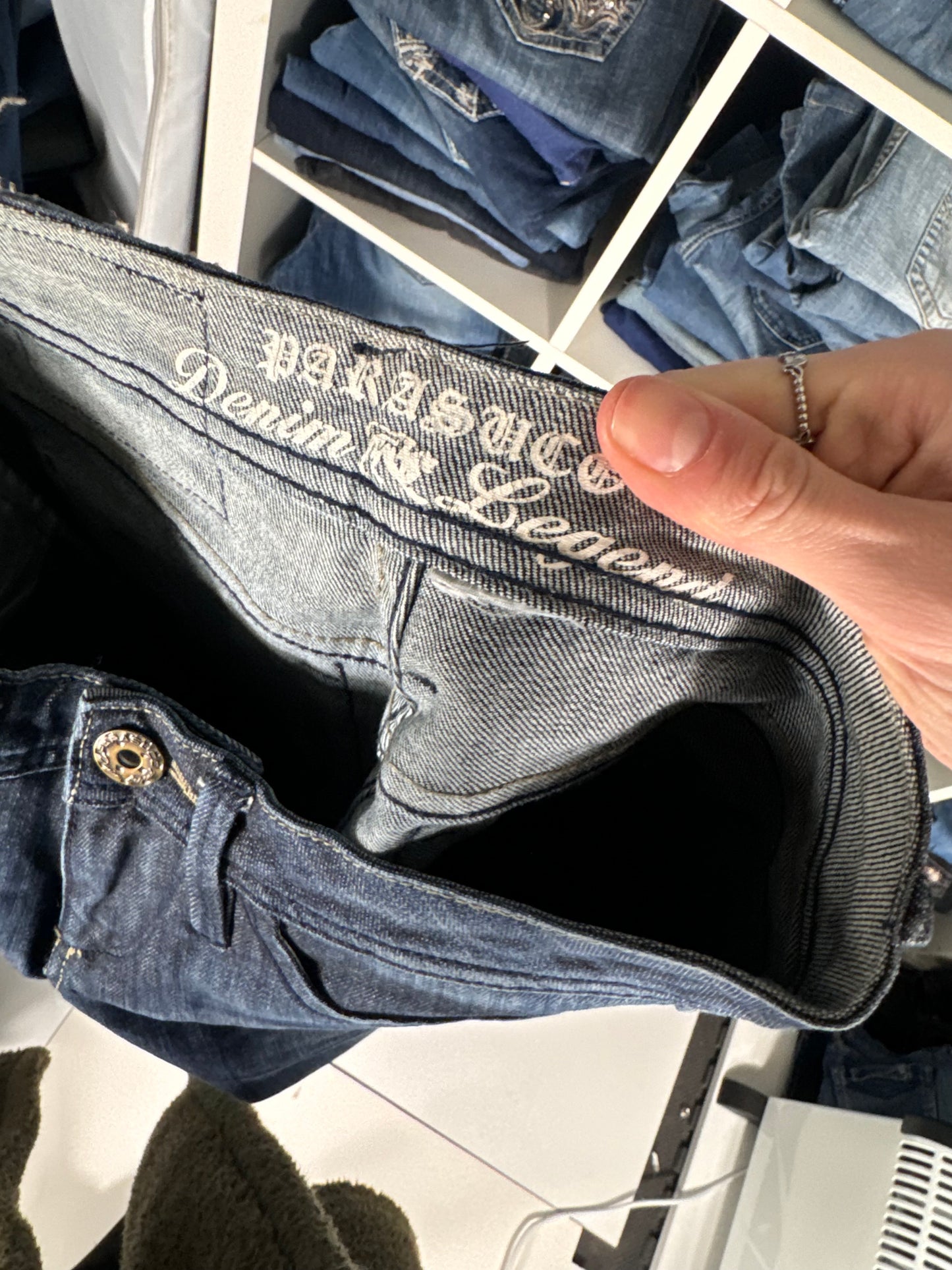 Lågmidjade jeans stl: XXS