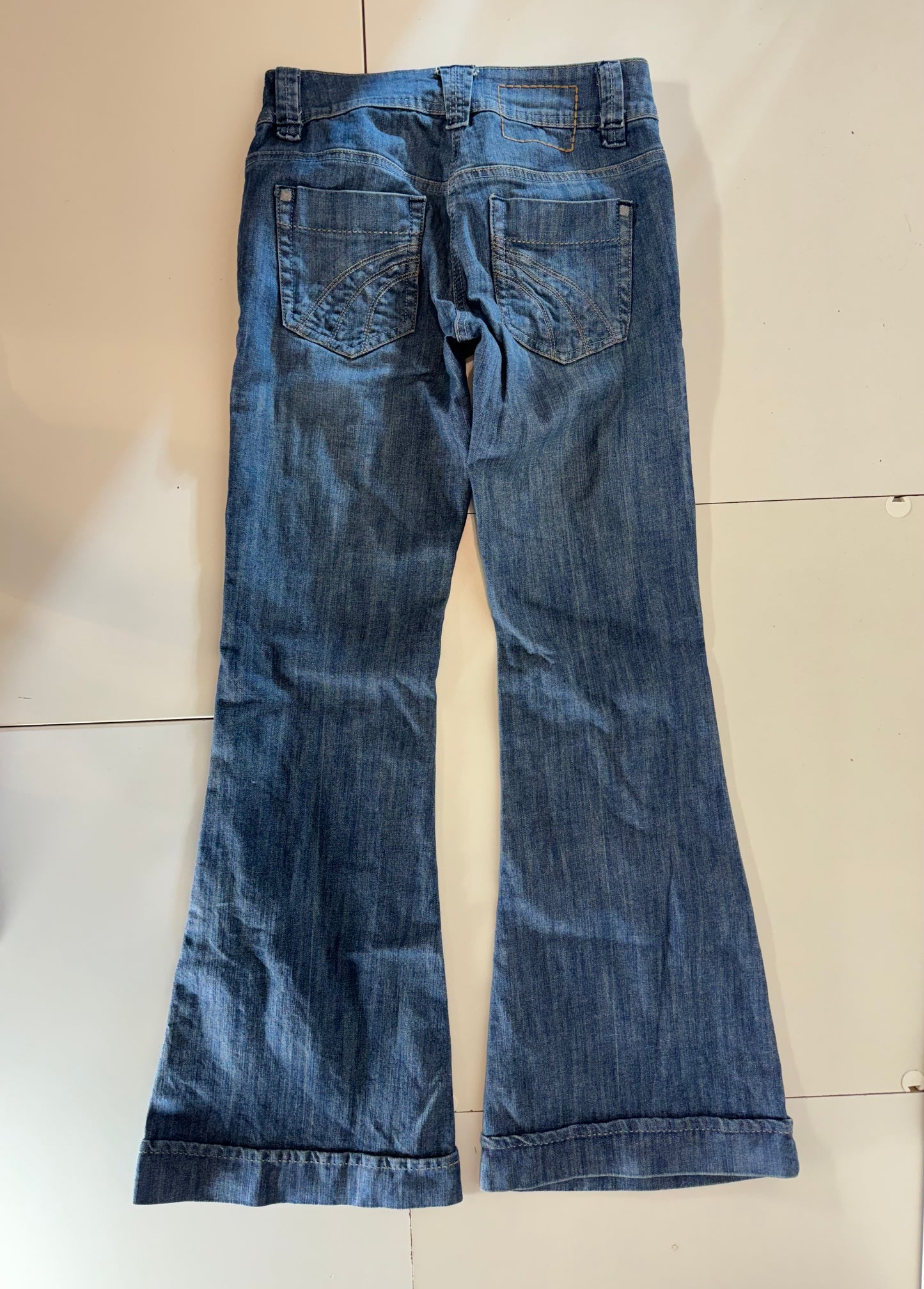 Lågmidjade jeans stl: S