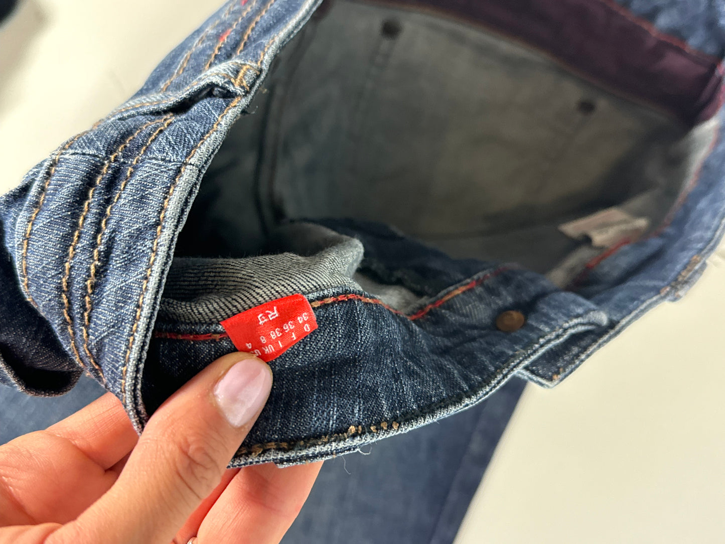 Lågmidjade jeans stl: XS