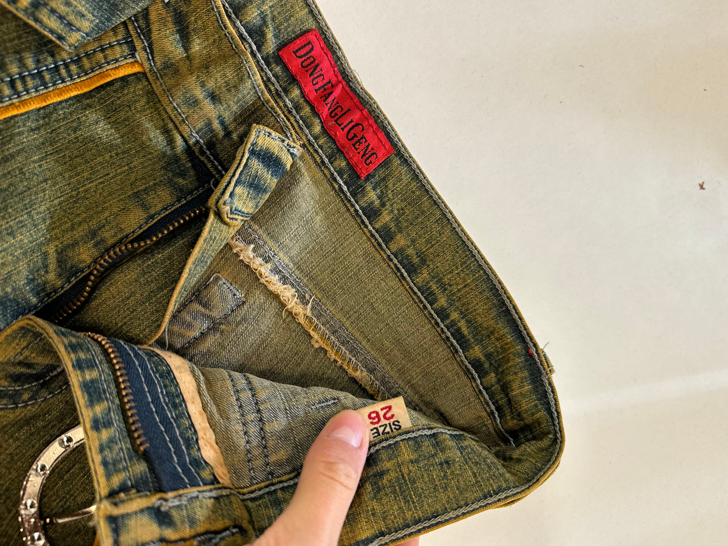 Lågmidjade jeans stl: XXS