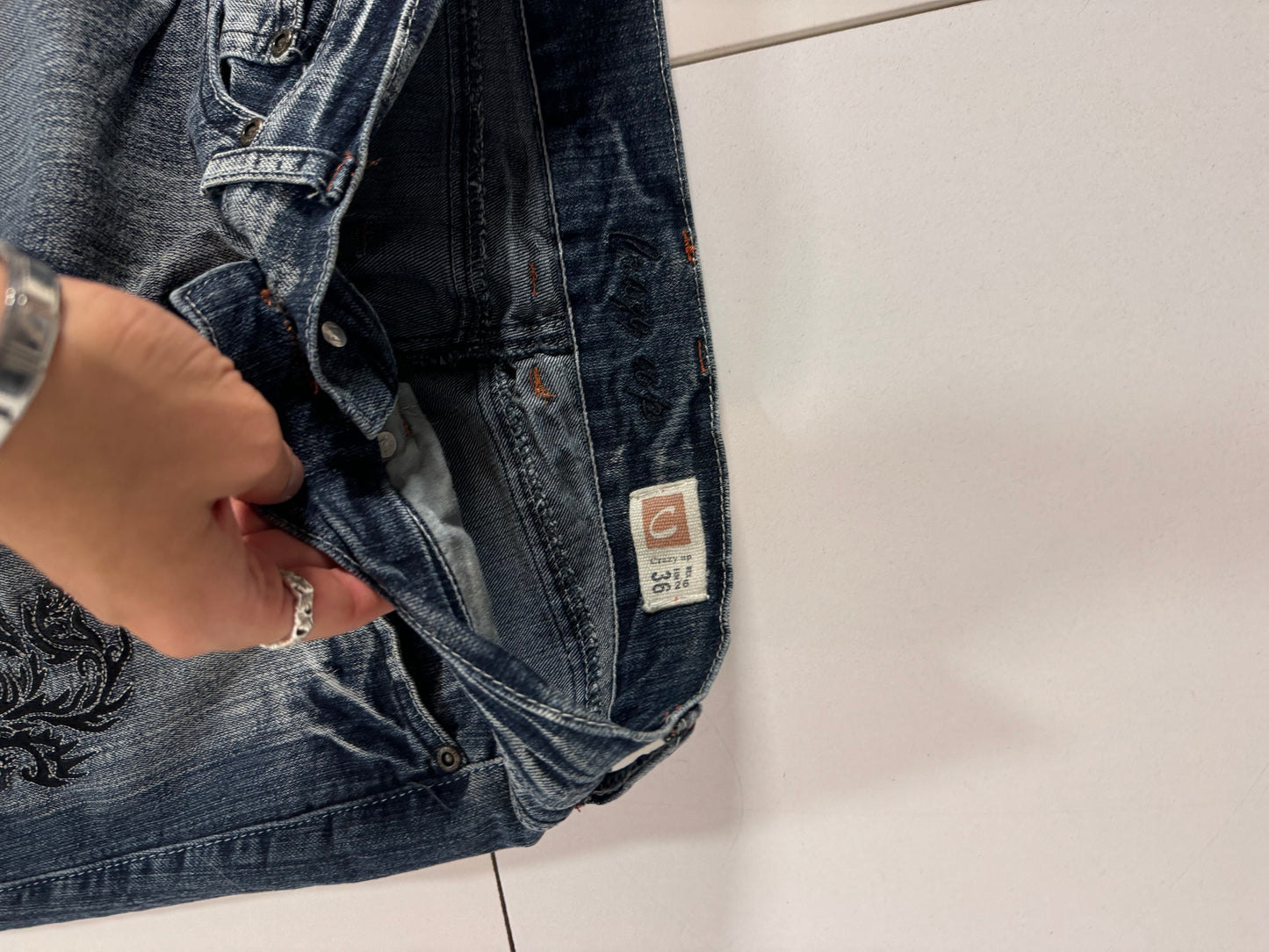 Lågmidjade jeans stl: XXS