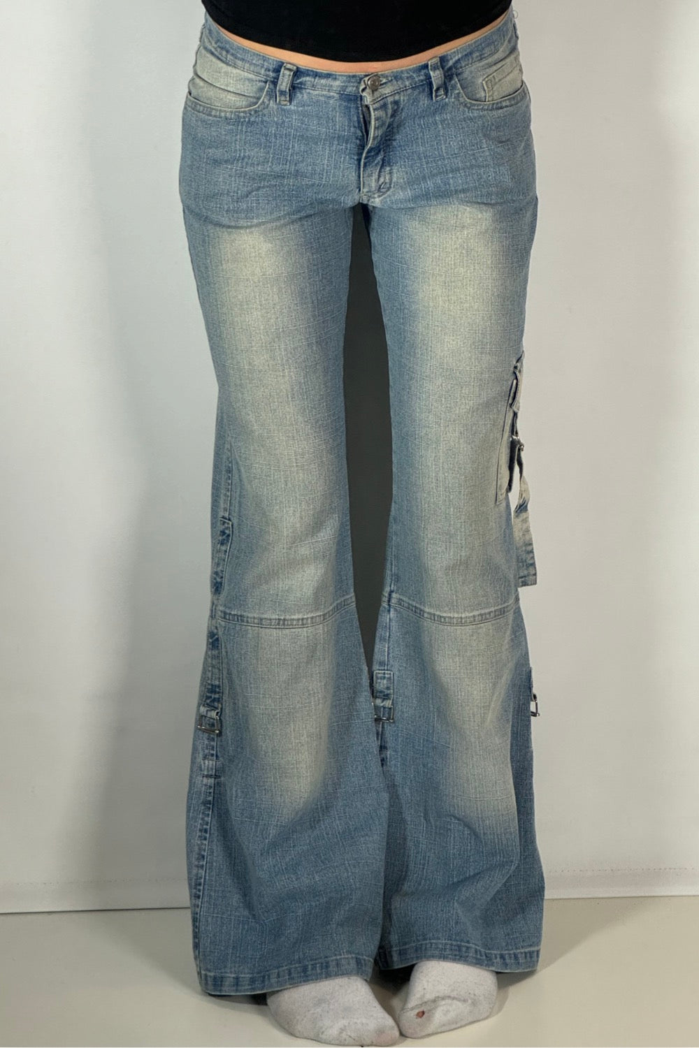 Lågmidjade jeans stl: XS