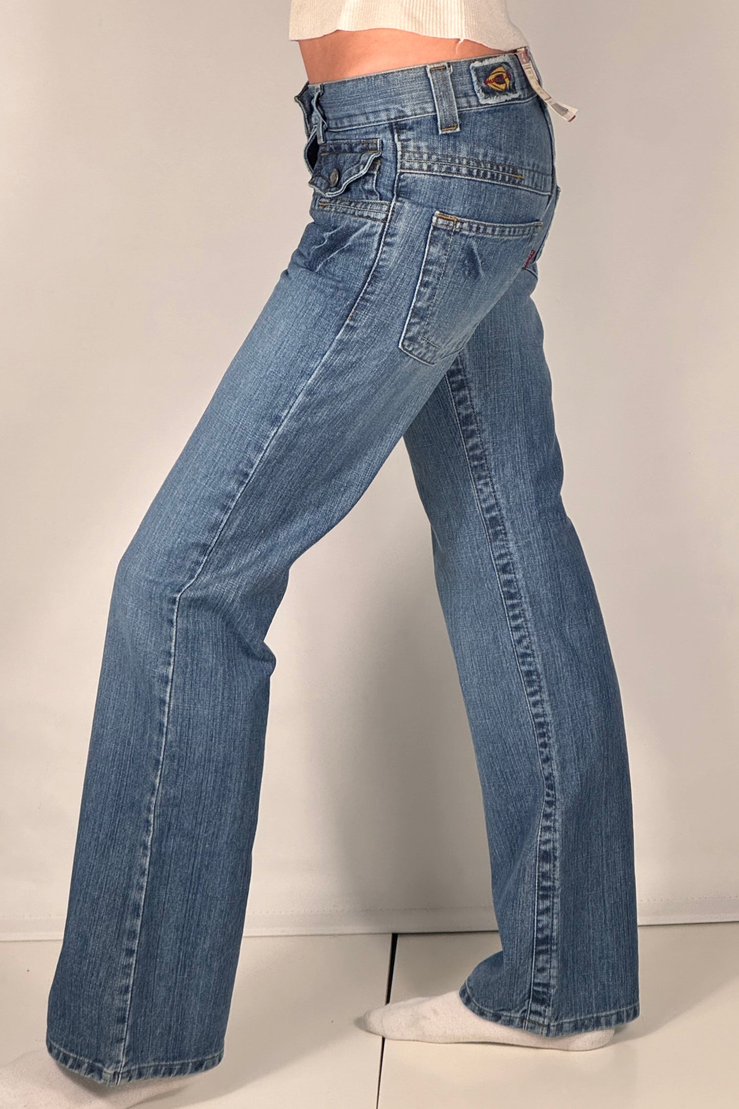 Lågmidjade jeans stl: XXS