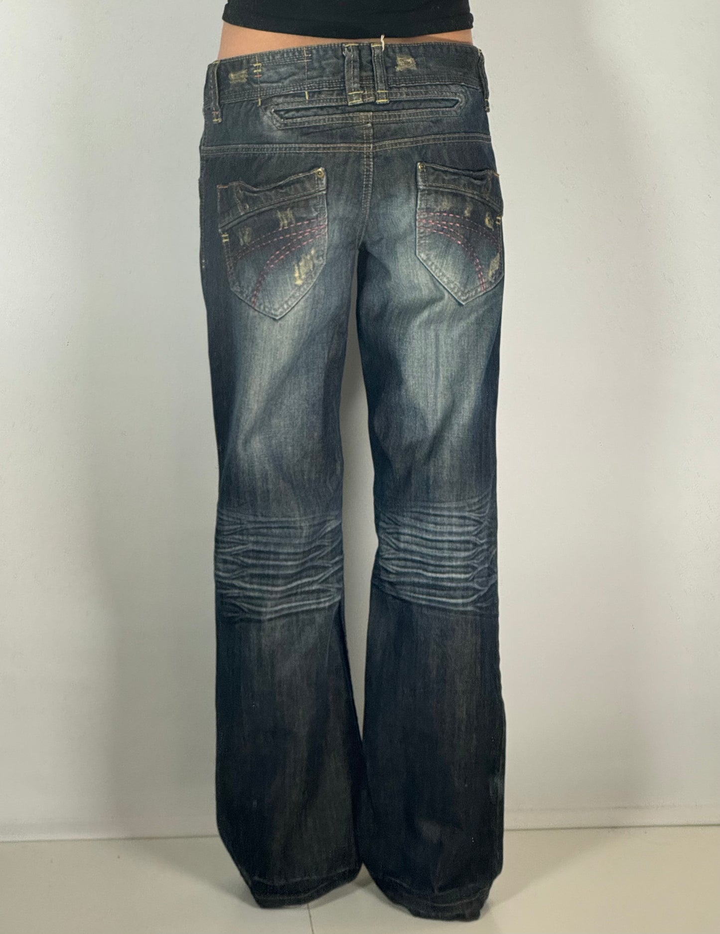 Lågmidjade jeans stl: S