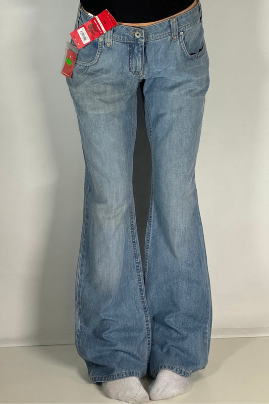Lågmidjade jeans stl: S