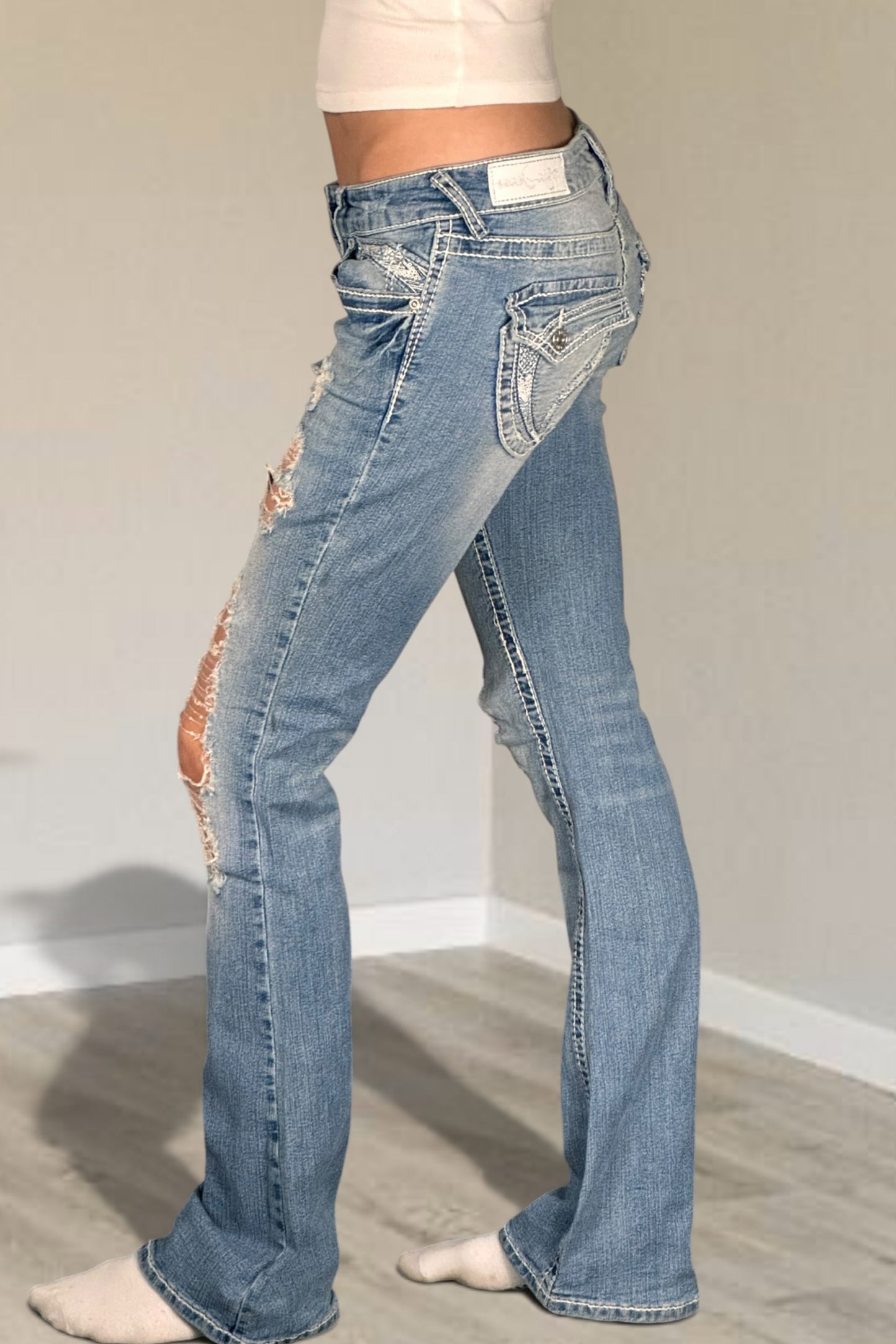 Lågmidjade jeans stl: (kopia 28)