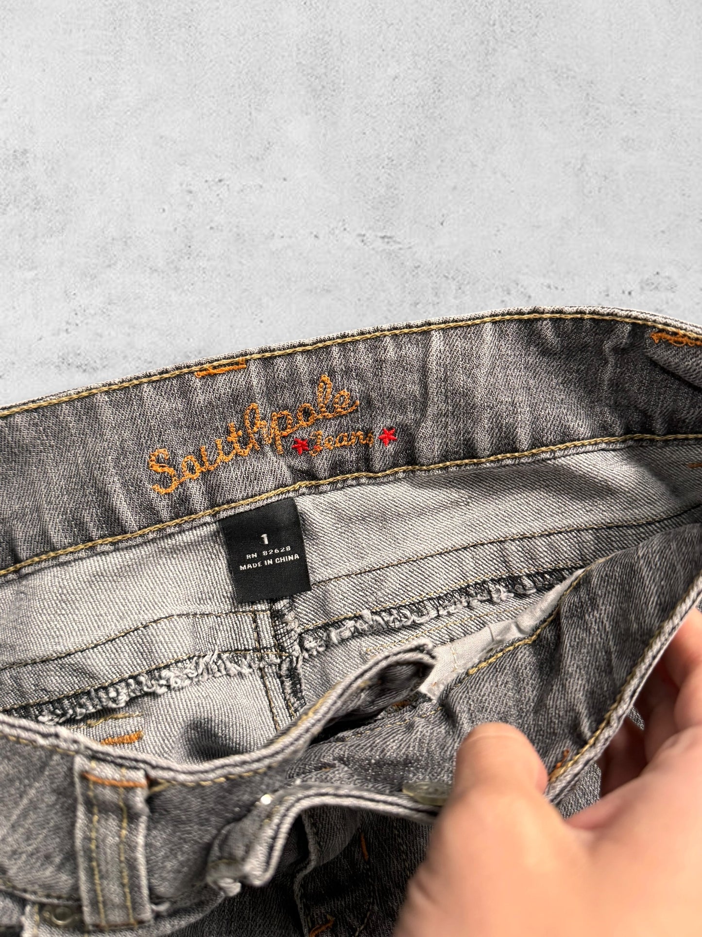 Lågmidjade jeans stl: XS