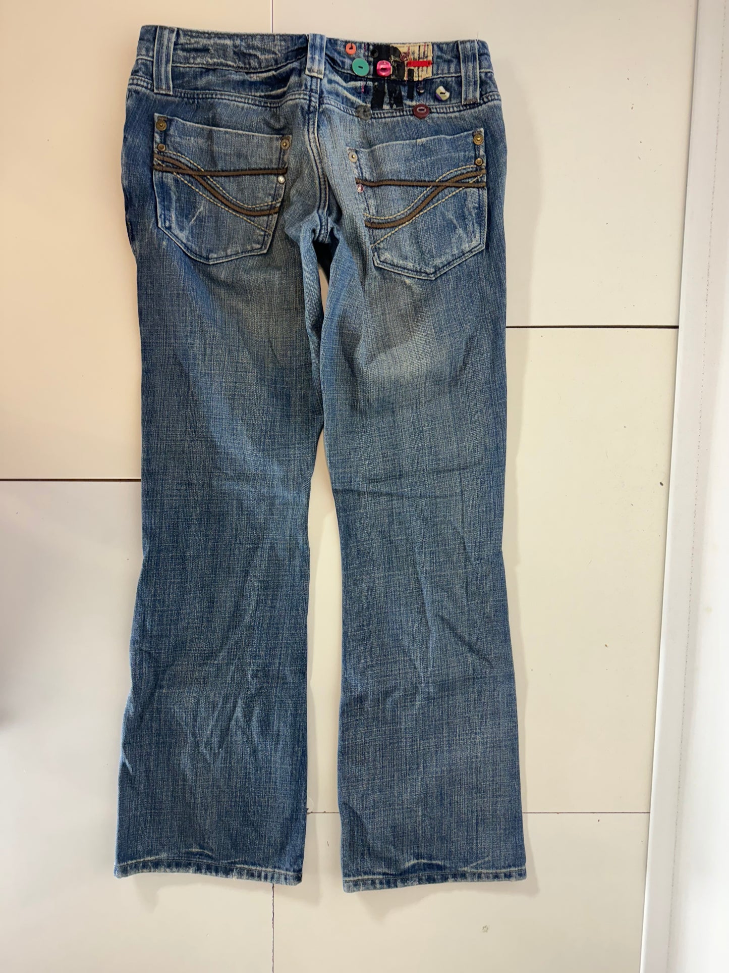 Lågmidjade jeans stl: S