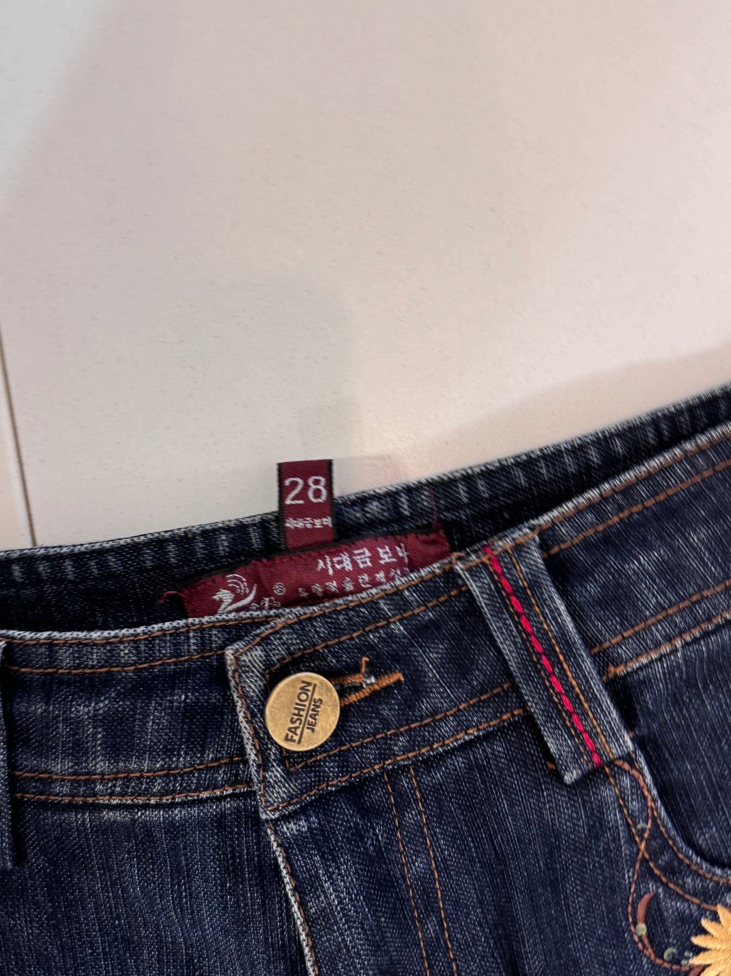 Lågmidjade jeans stl: XS