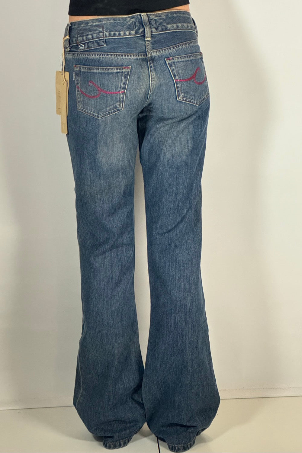 Lågmidjade jeans stl: S