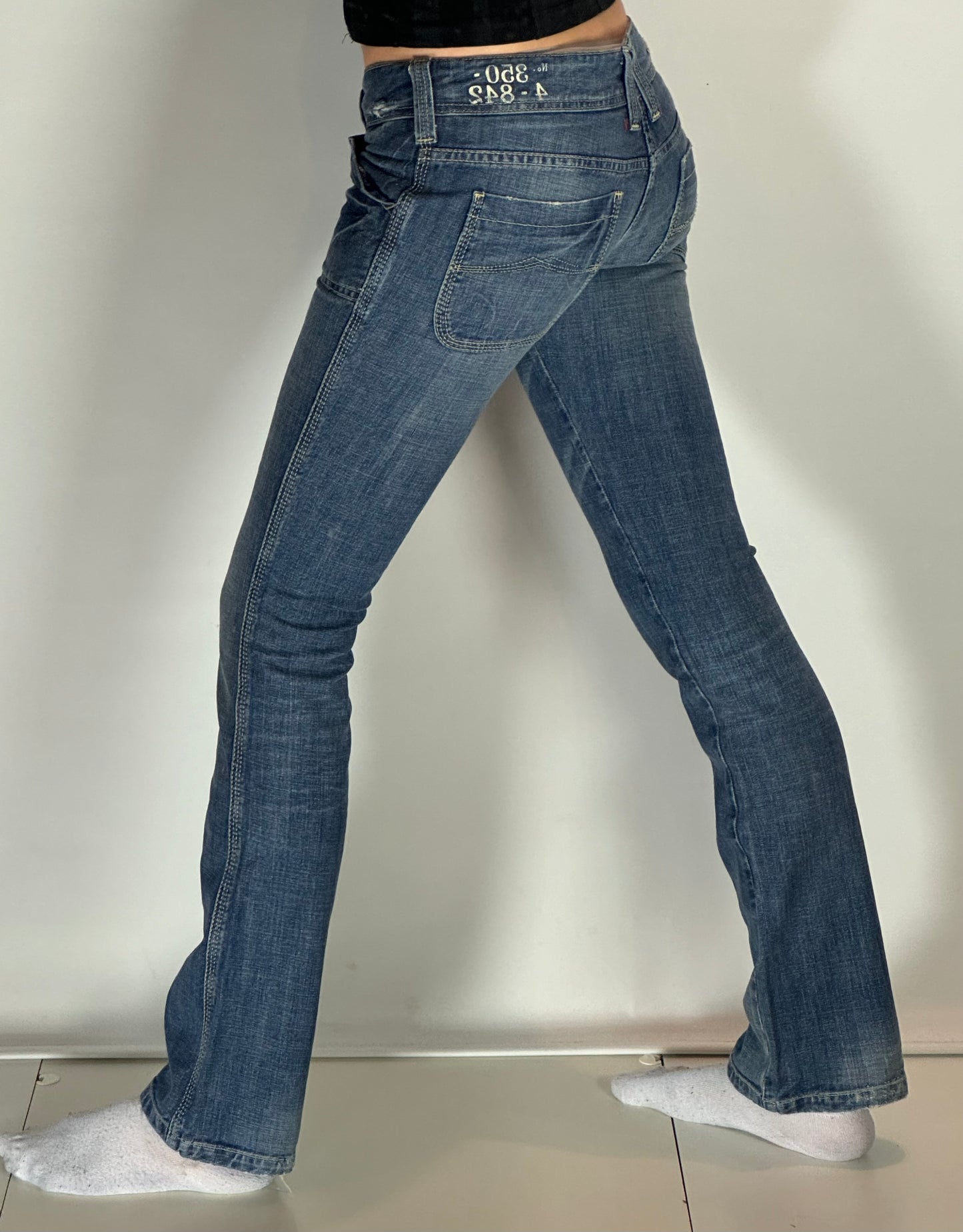 Lågmidjade jeans stl: XS
