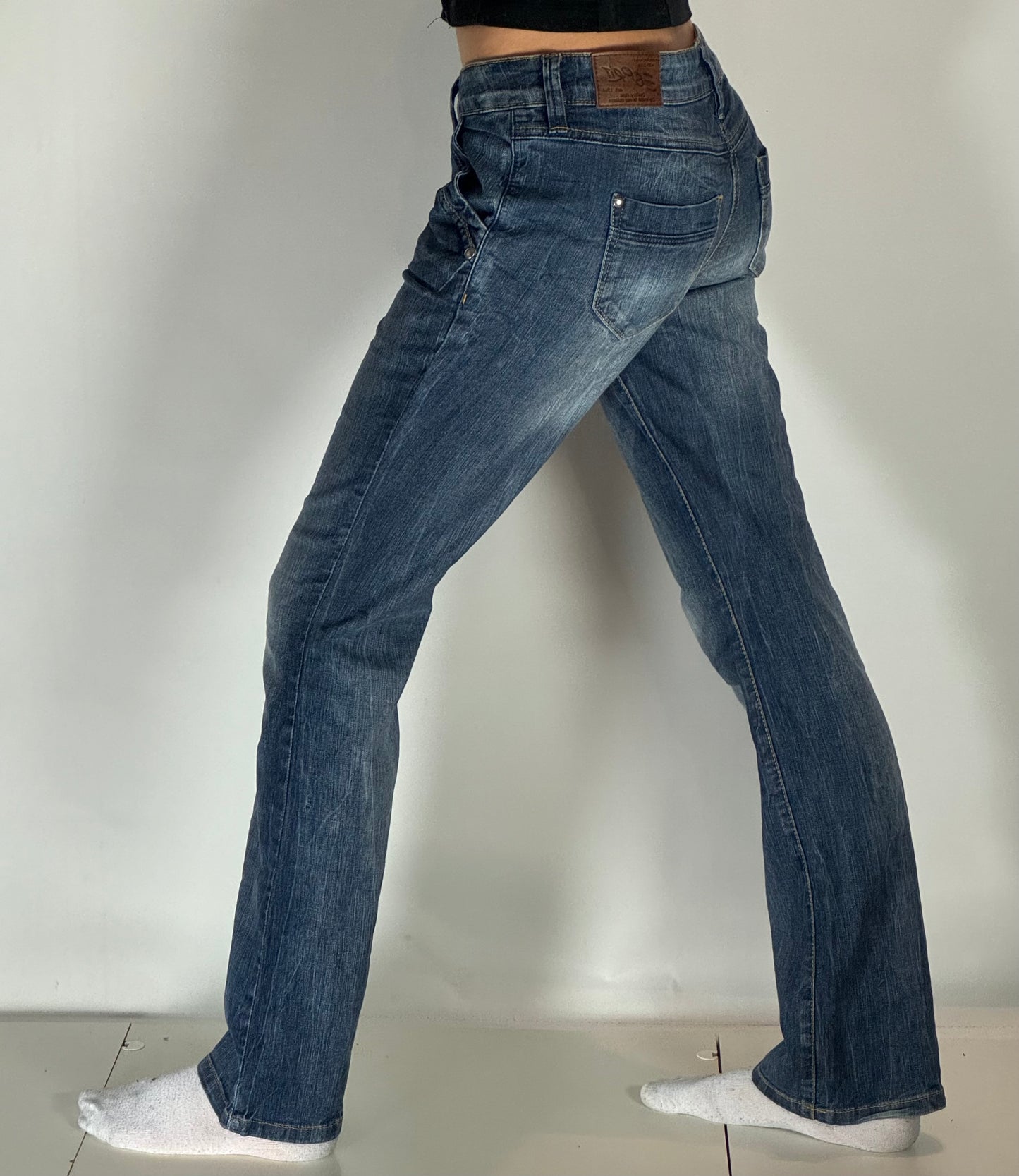 Lågmidjade jeans stl: S