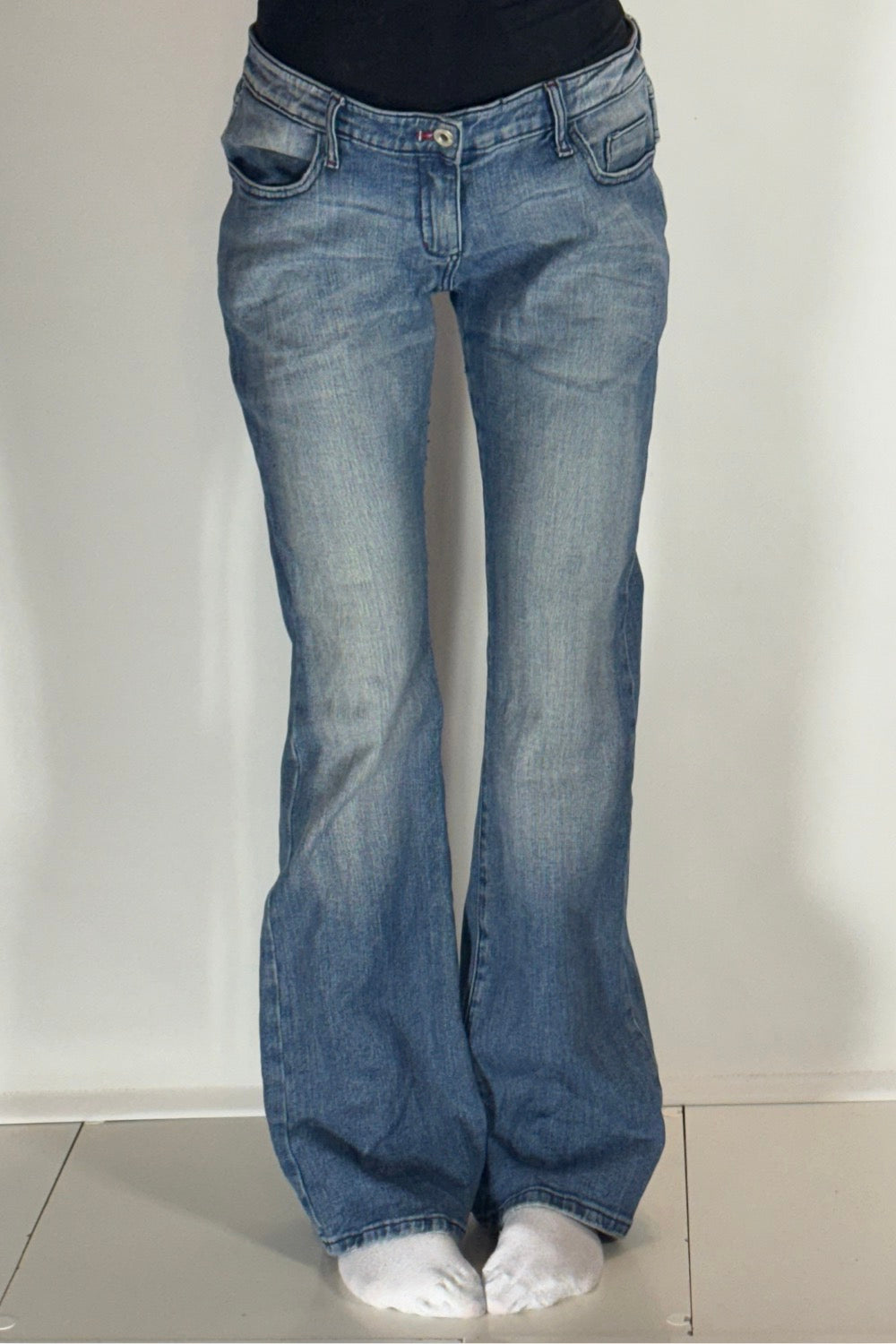 Lågmidjade jeans stl: M/L
