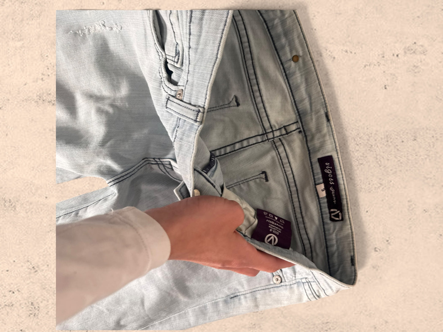 Lågmidjade jeans stl: S/M