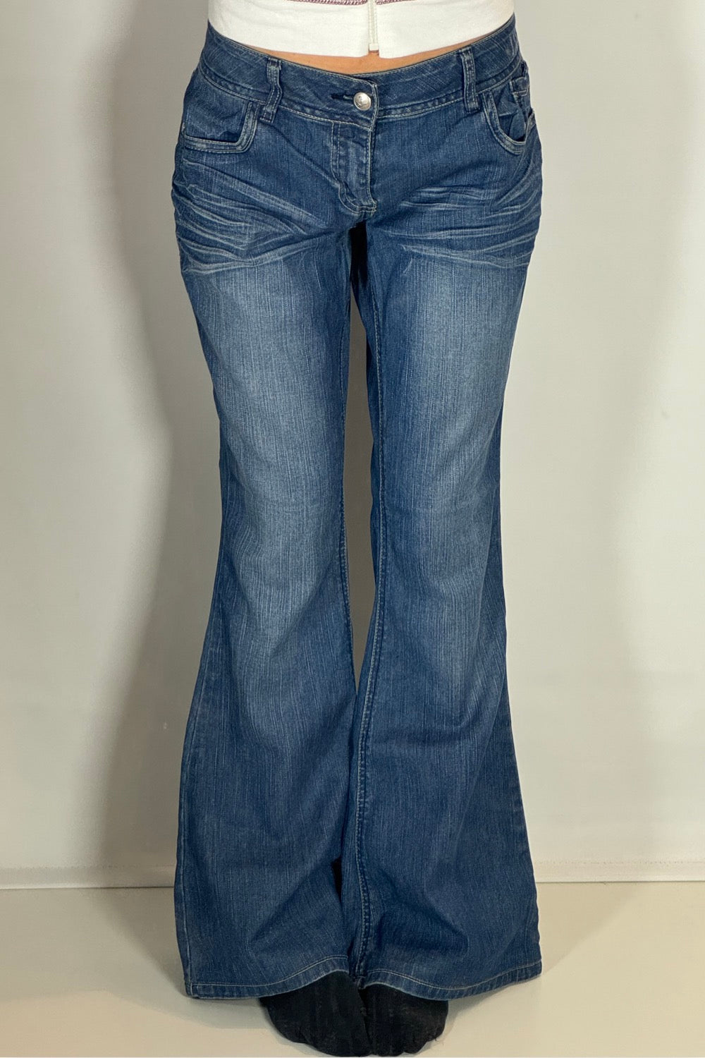 Lågmidjade jeans stl: