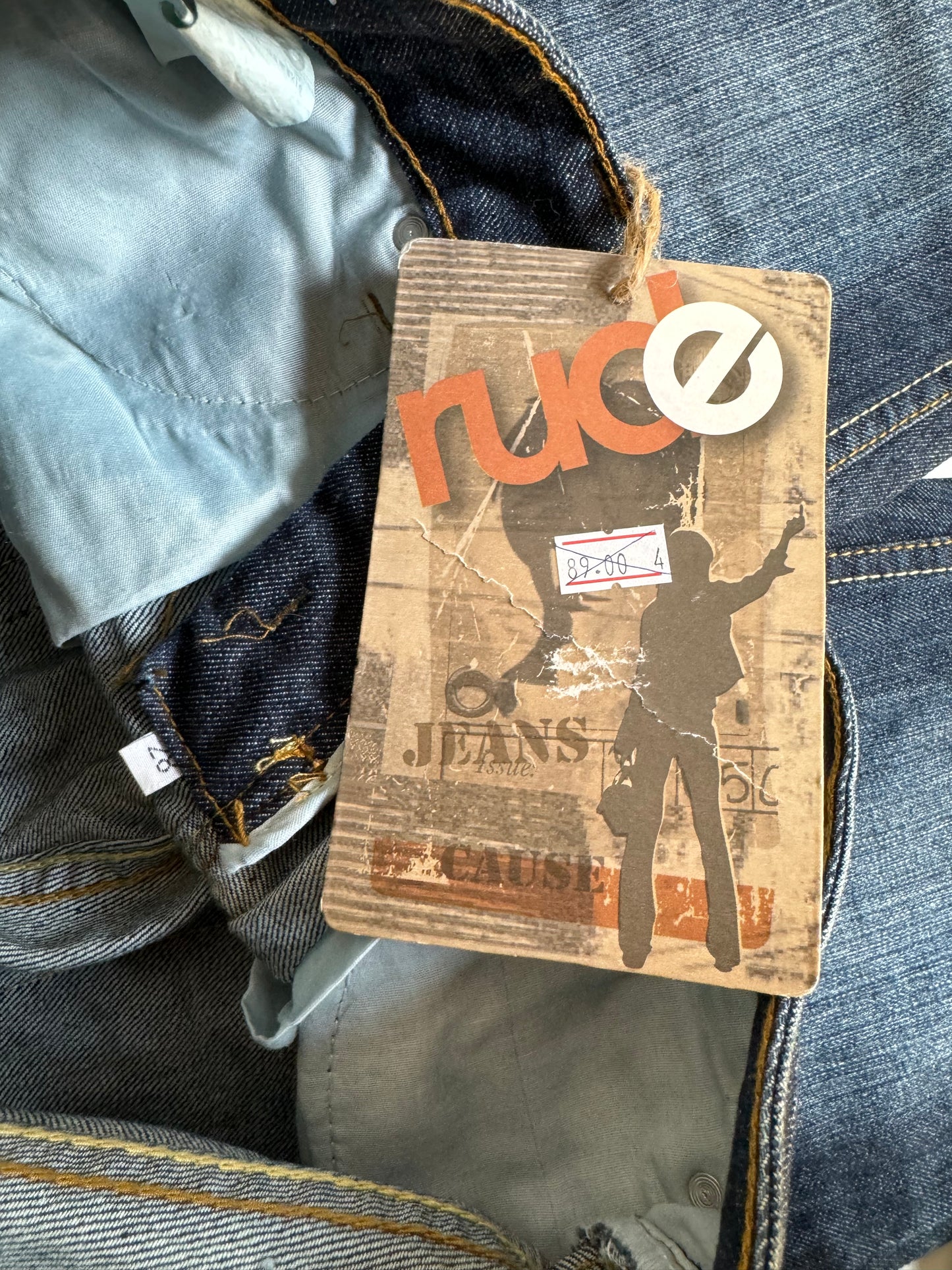 Lågmidjade jeans stl: S