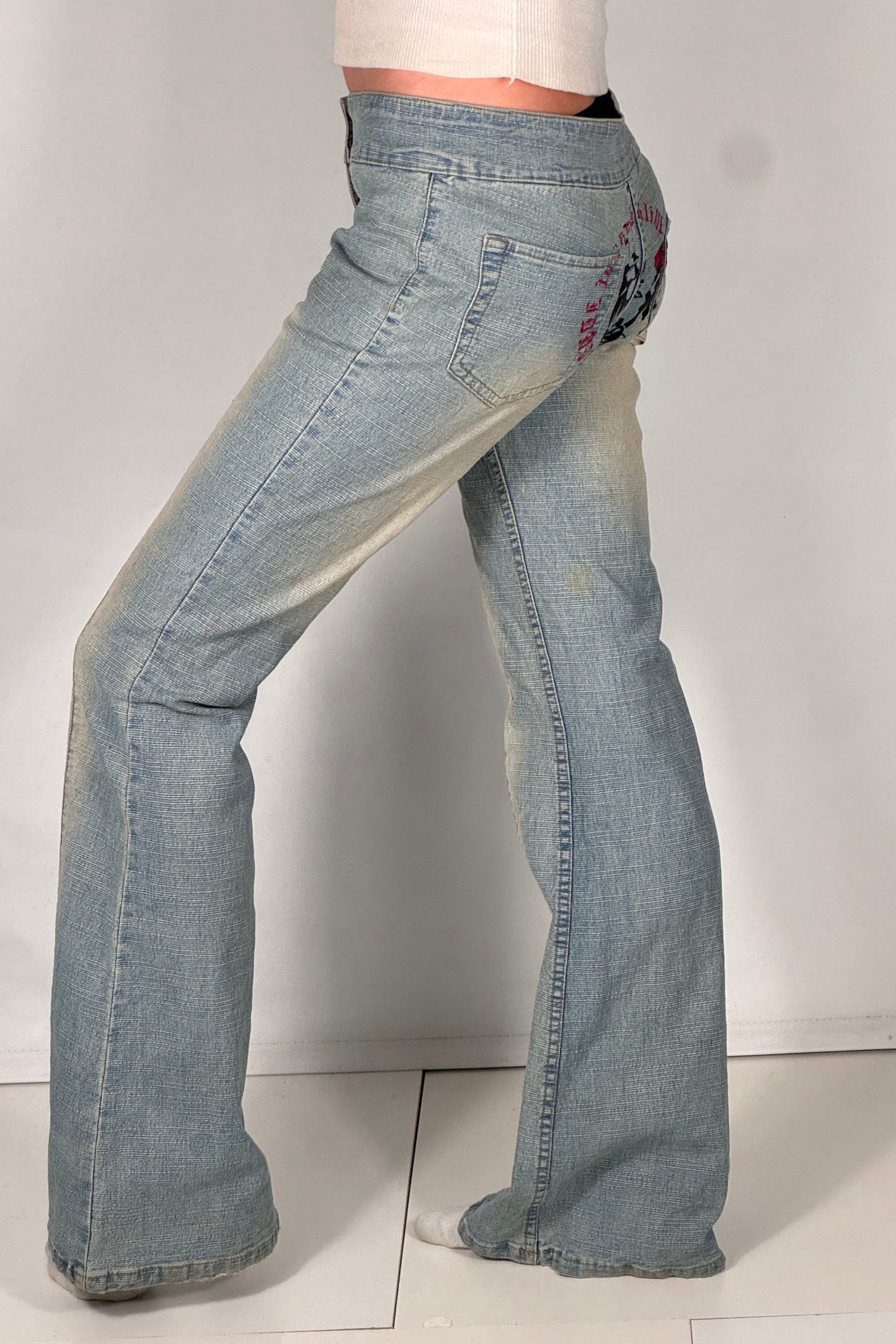 Lågmidjade jeans stl: XS