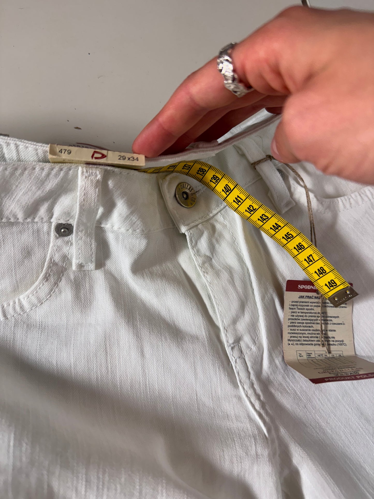 Lågmidjade jeans stl: S