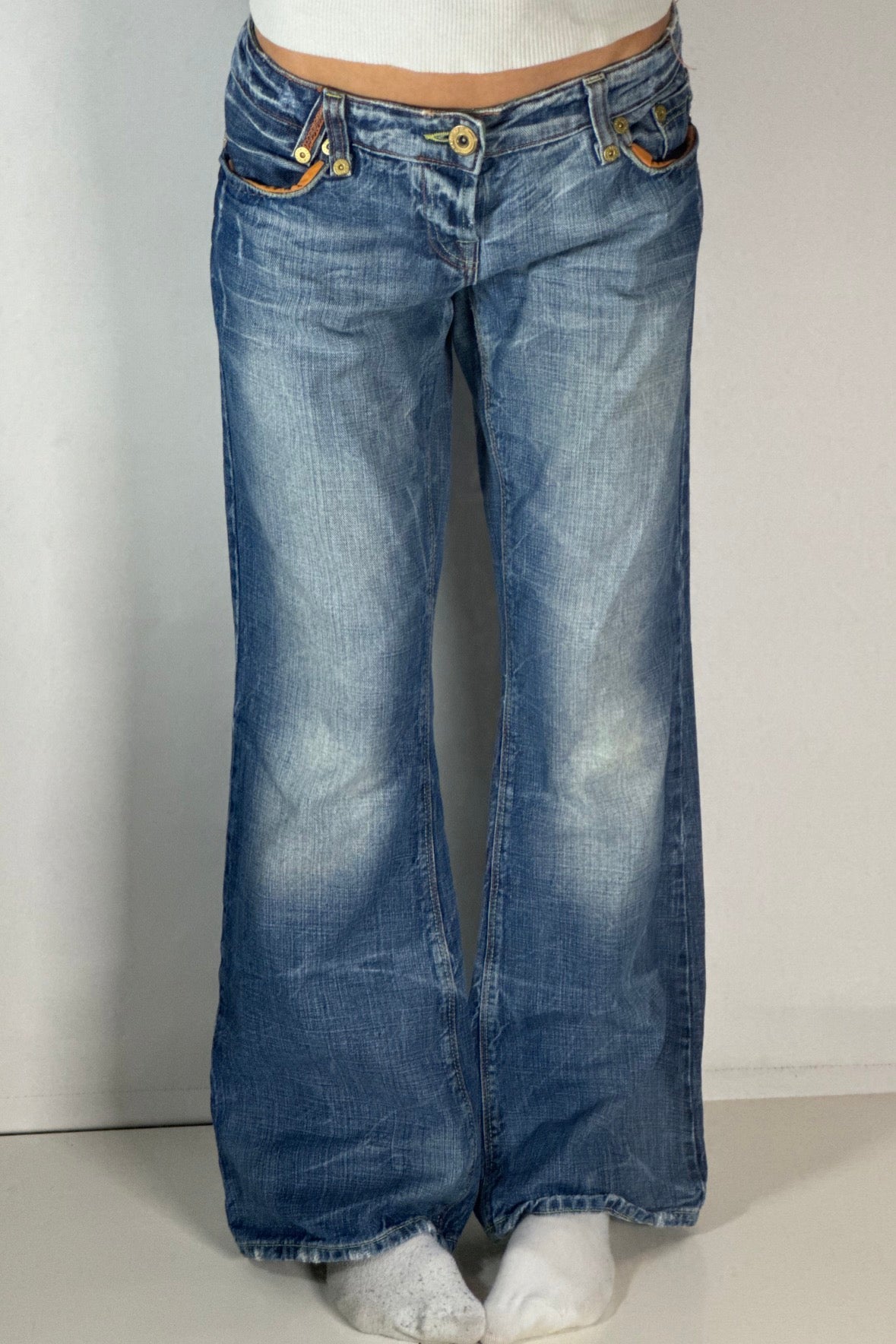 Lågmidjade jeans stl: L
