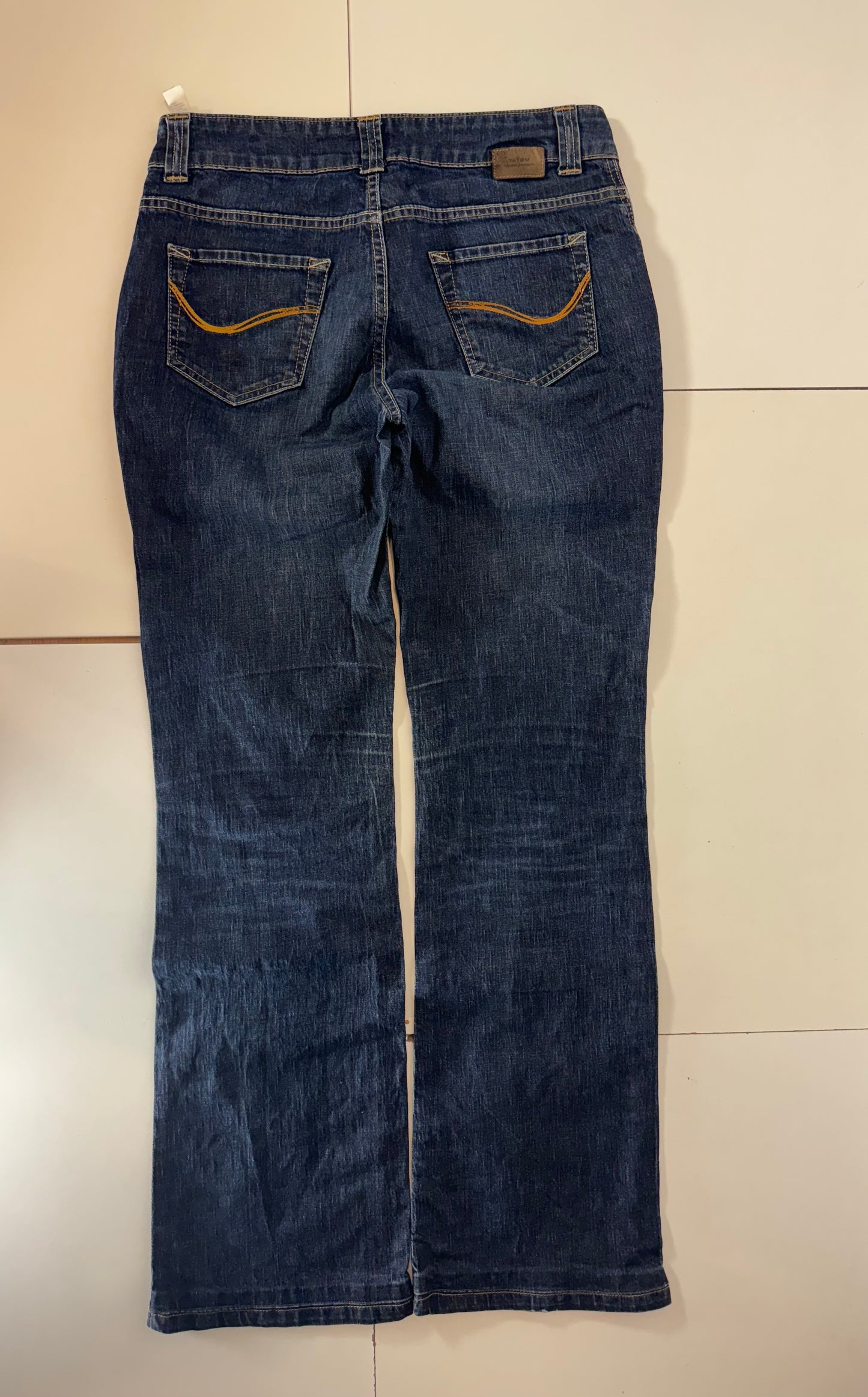 Utsvängda jeans–stl: S/M