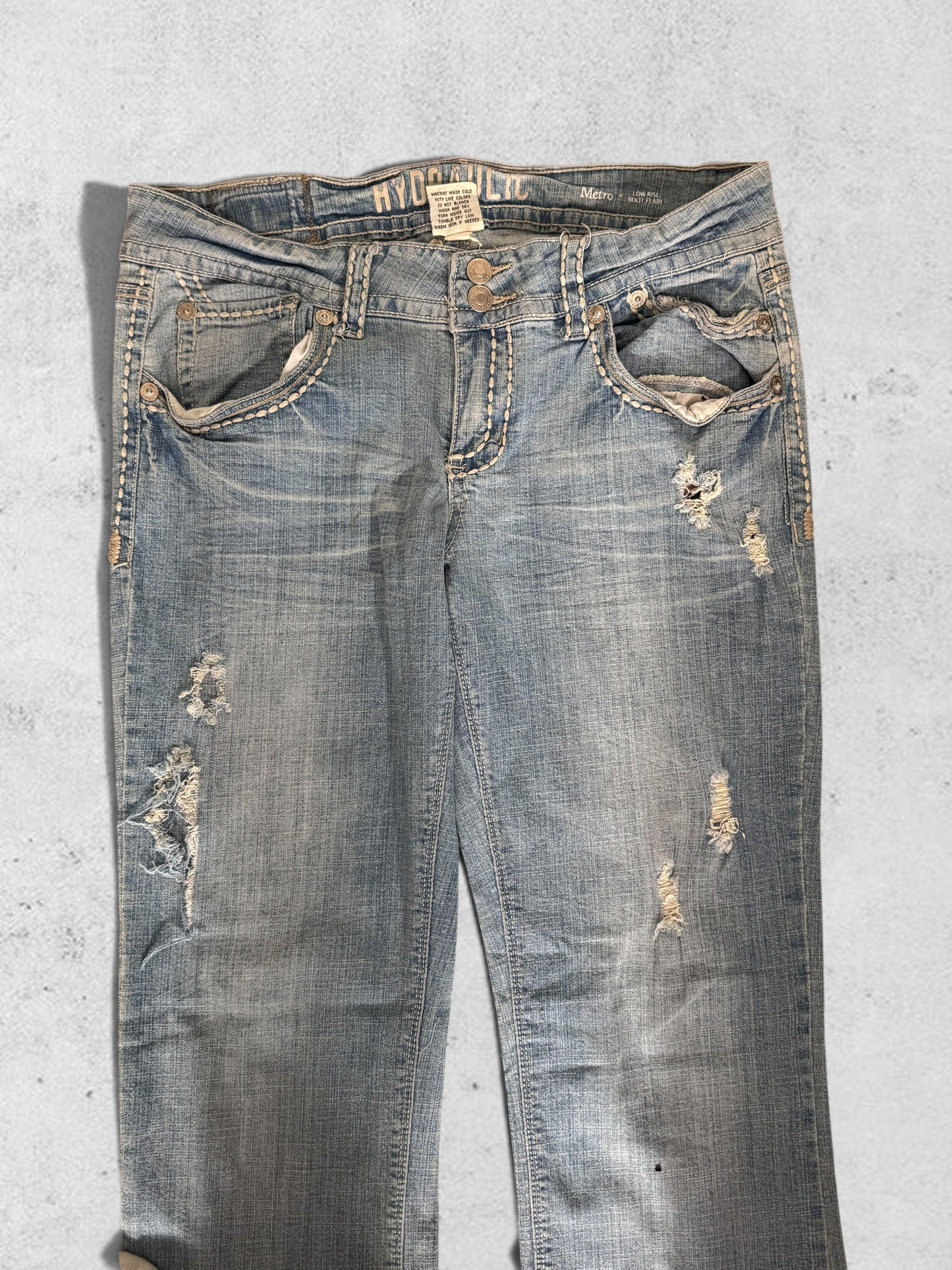 Lågmidjade jeans stl: M