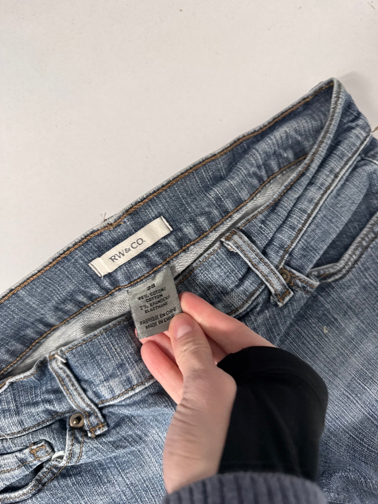 Lavtaljede jeans str: XS