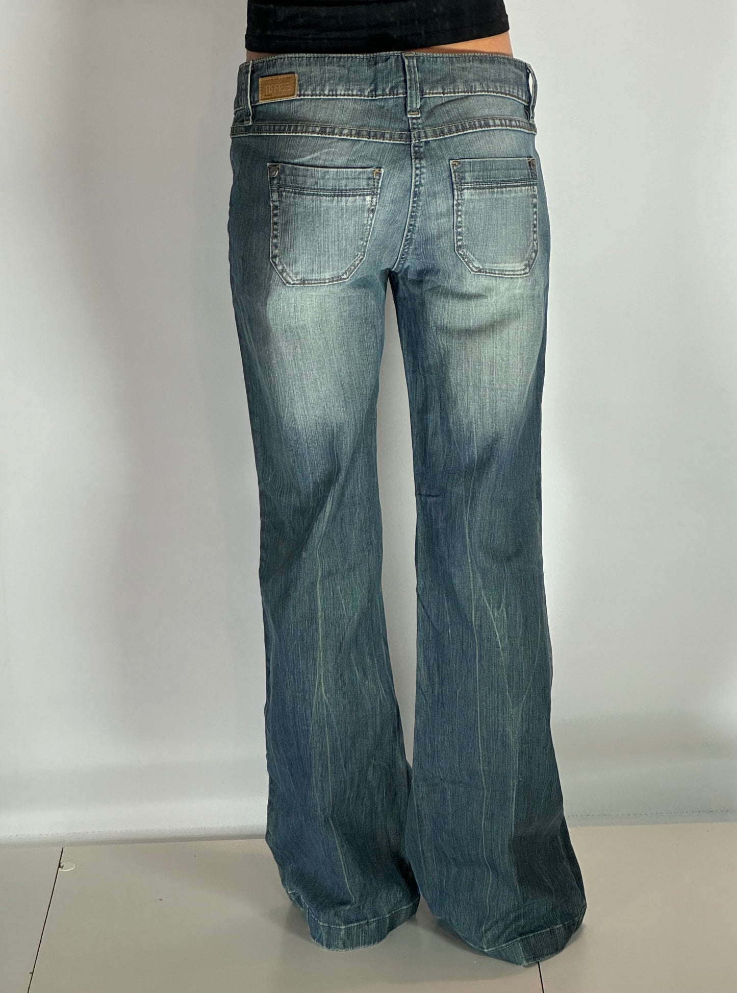 Lågmidjade jeans stl: S/M