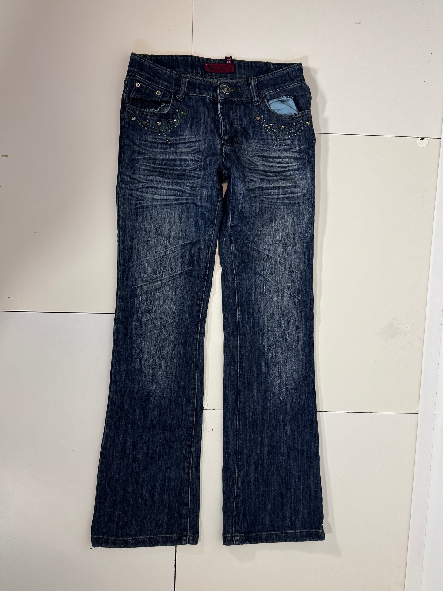 Lågmidjade jeans stl: XXS