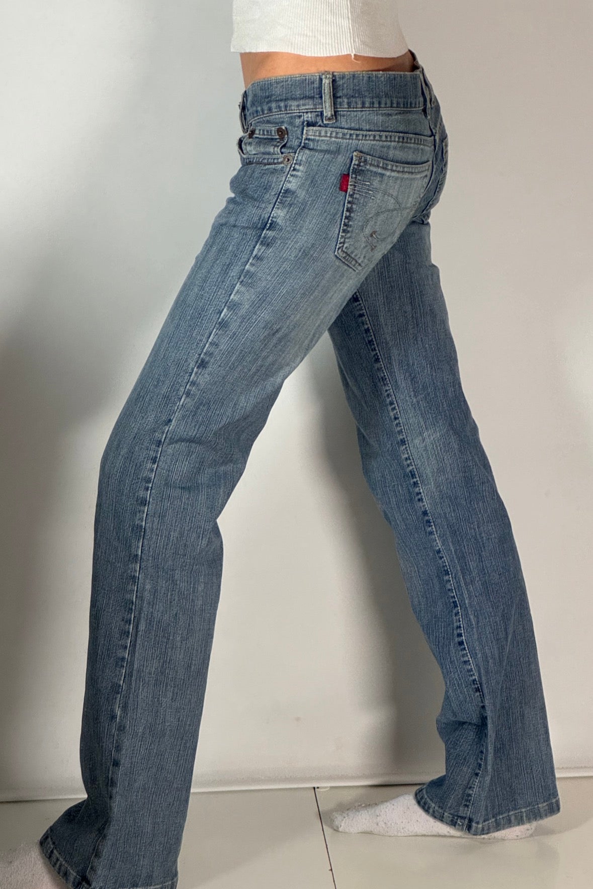 Lågmidjade jeans stl: S