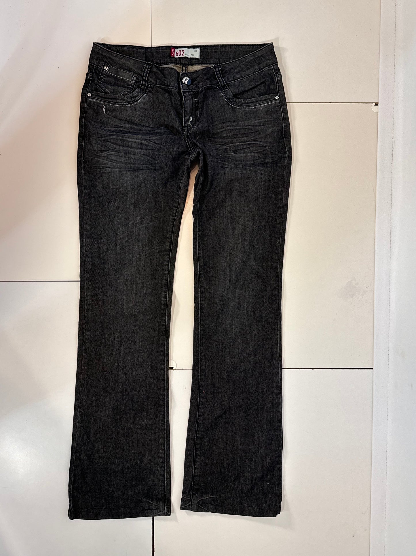 Lågmidjade jeans stl: S
