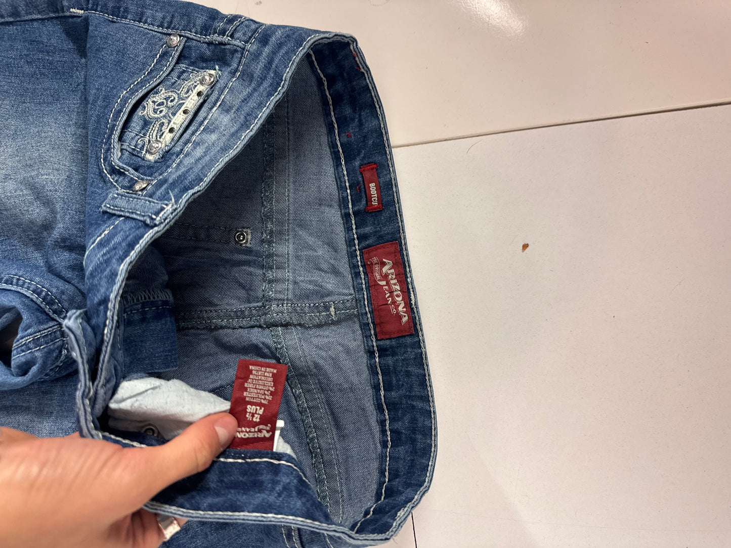 Lågmidjade jeans stl: S
