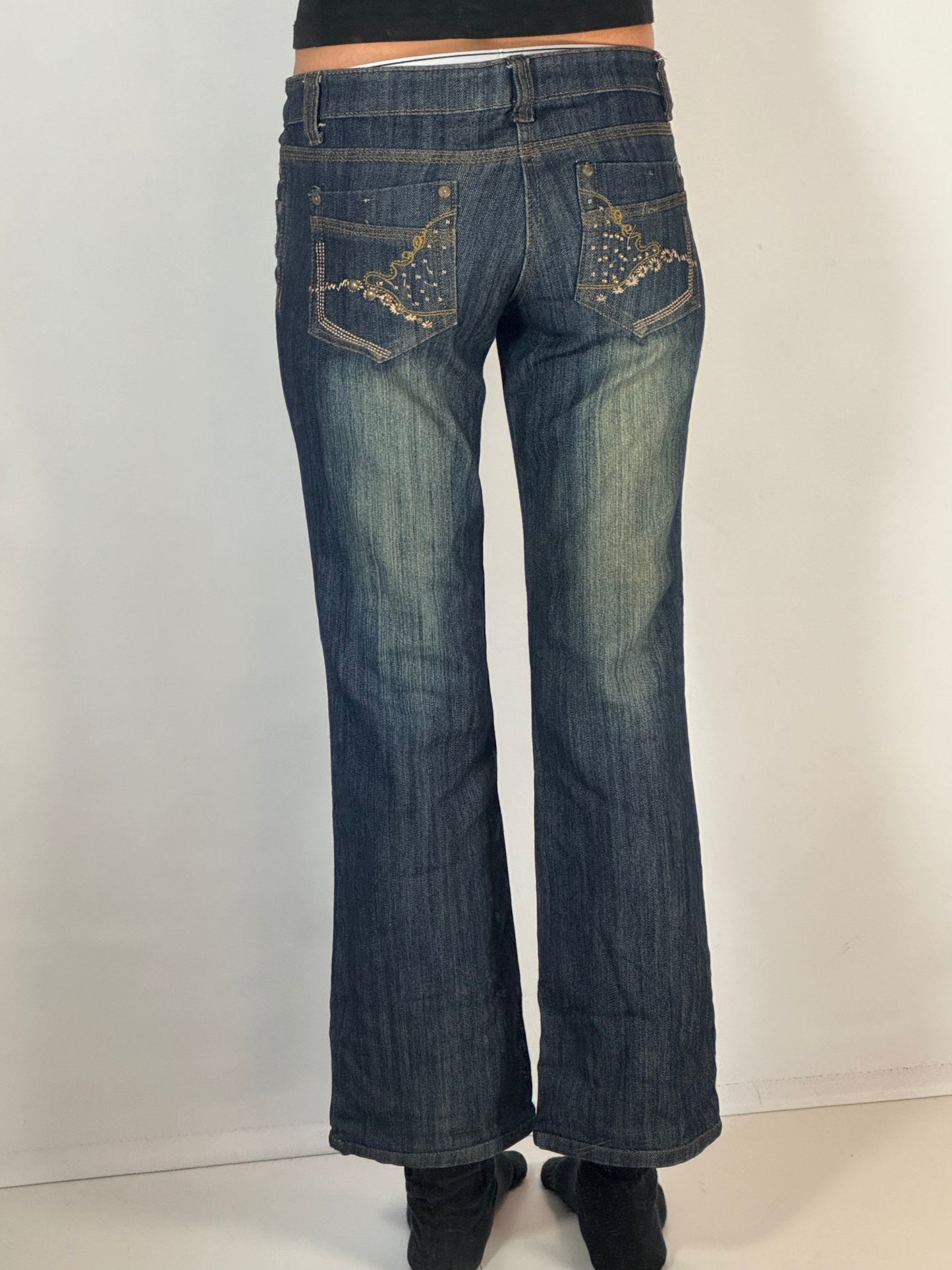 Lågmidjade jeans stl: XS/S