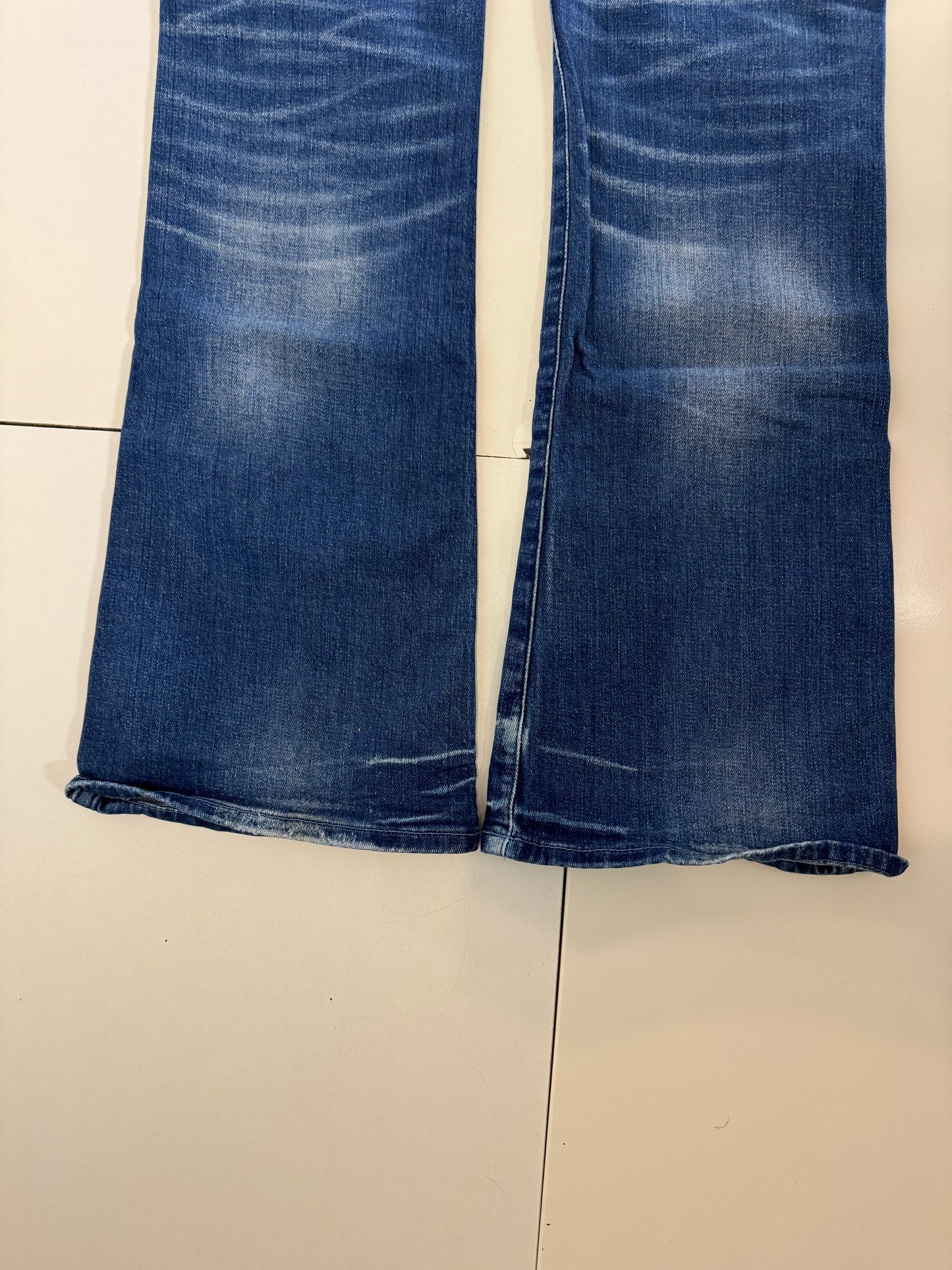 Lågmidjade jeans–stl: S