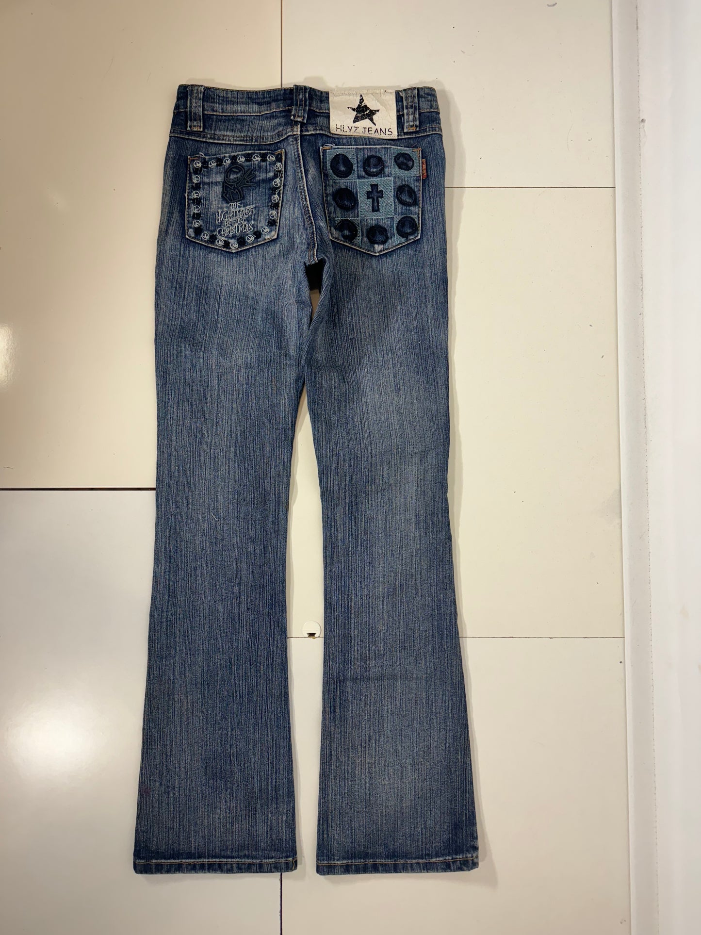 Lågmidjade jeans stl: XXS