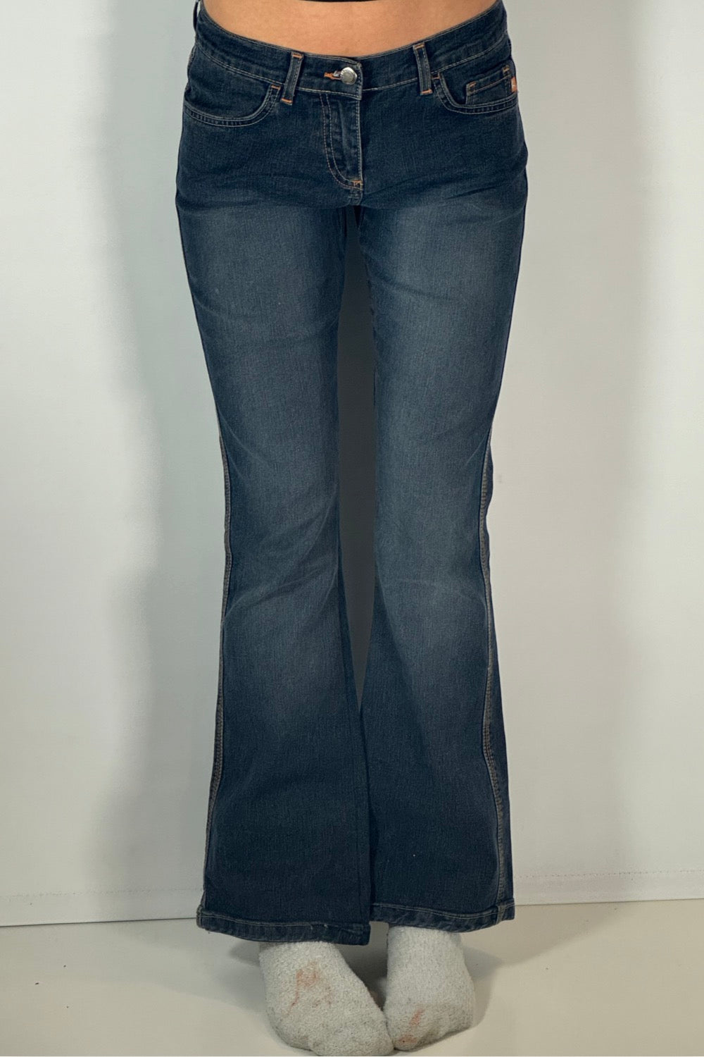 Lågmidjade jeans stl: S