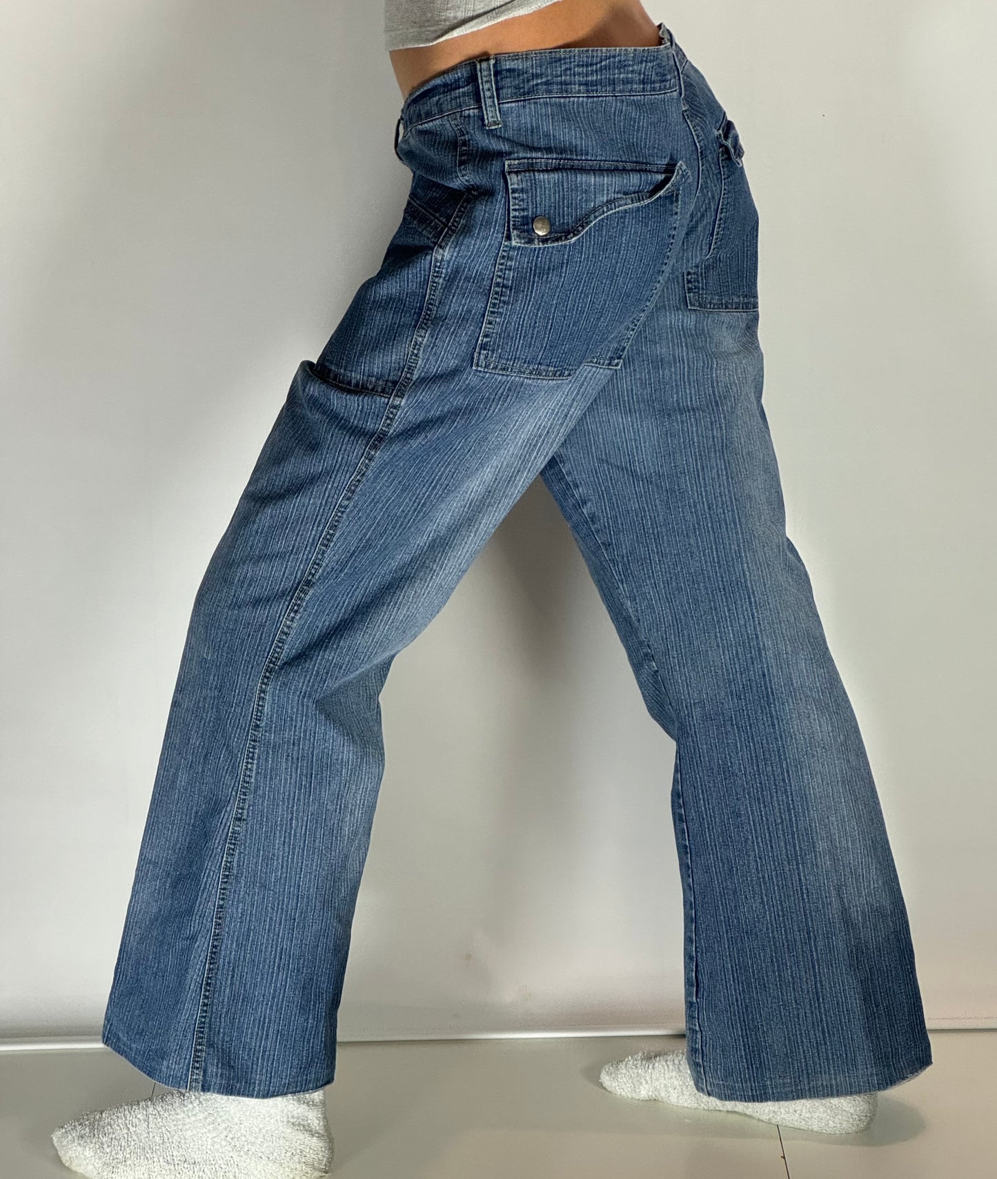 Lågmidjade jeans stl: L
