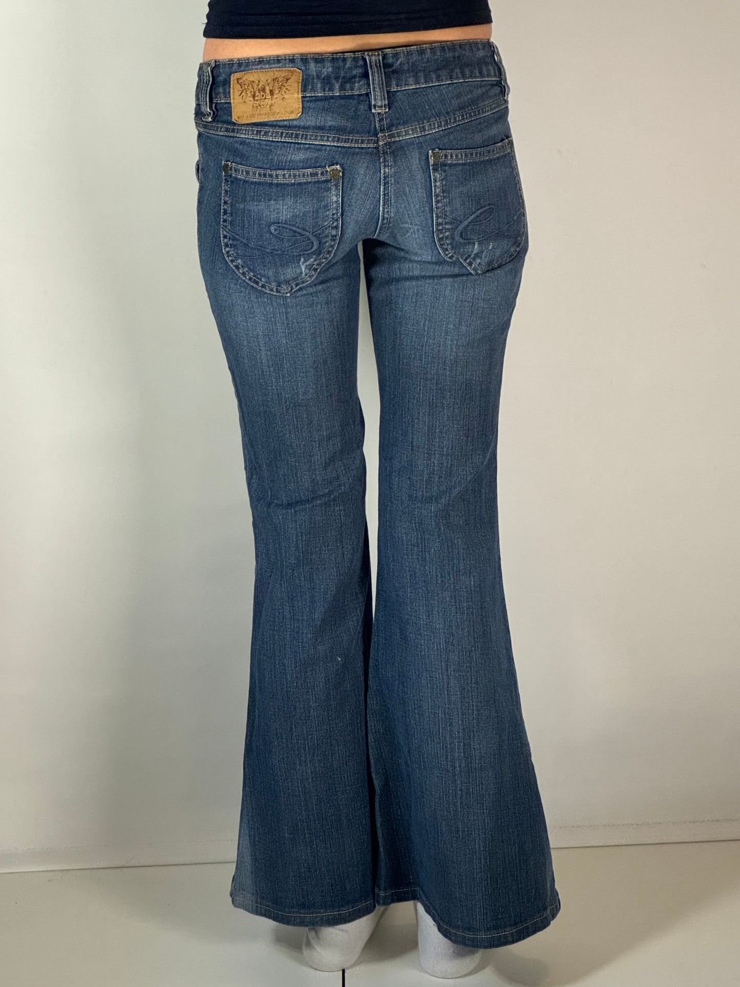 Lågmidjade jeans stl: XS